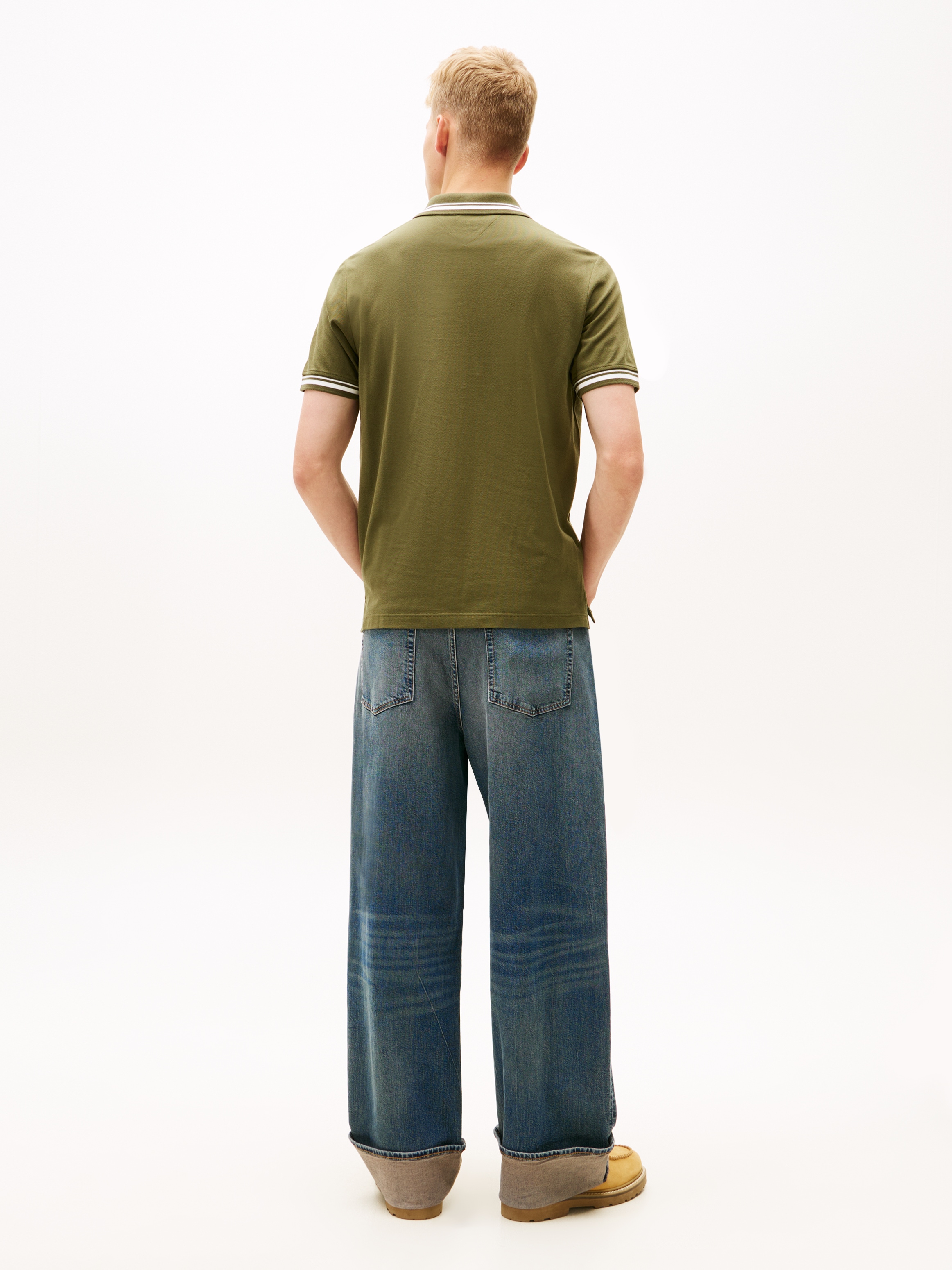 Tommy Jeans Poloshirt »TJM REG TIPPED POLO EXT« Mit Rundhalsausschnitt