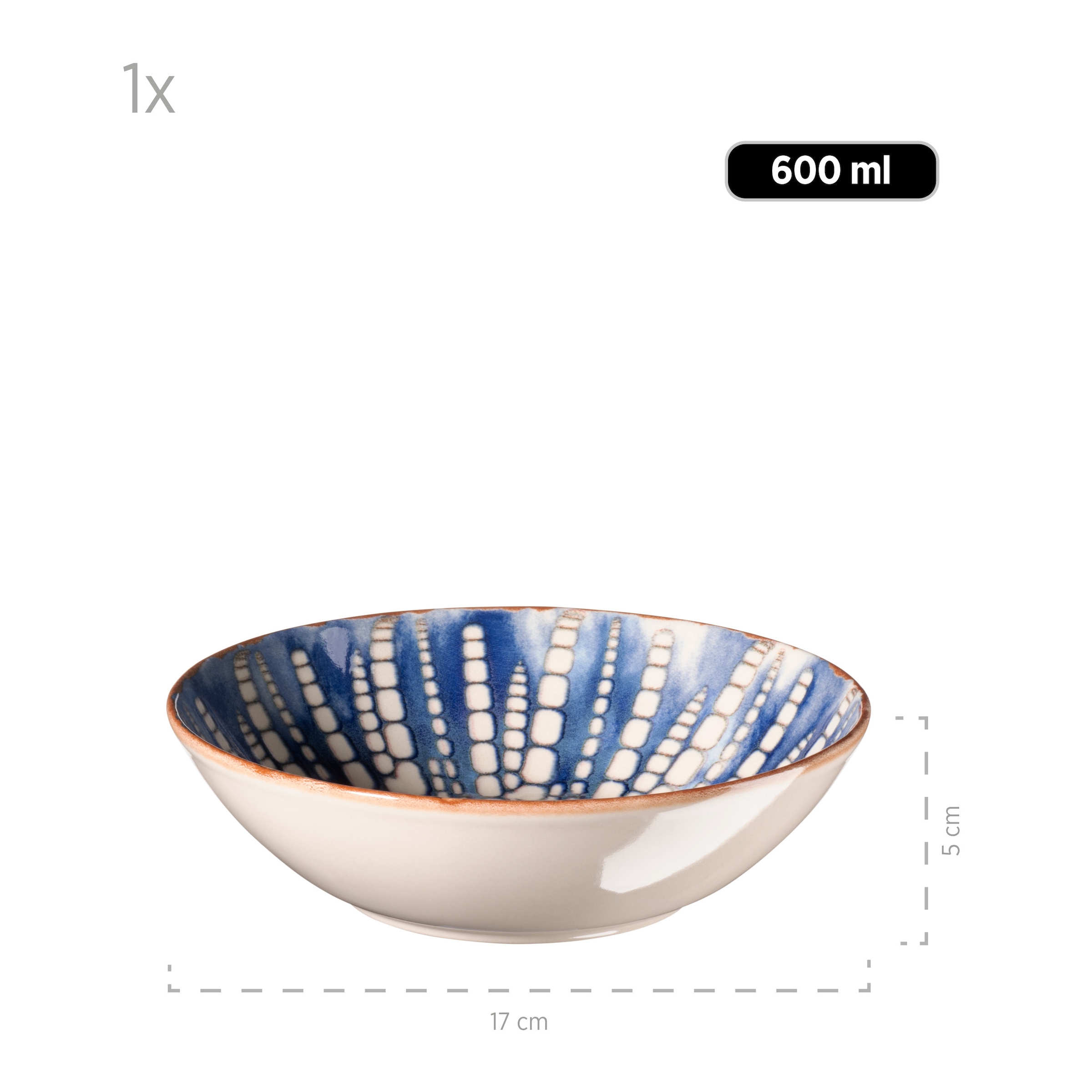 MÄSER Schüssel »Iberico Blue« 5