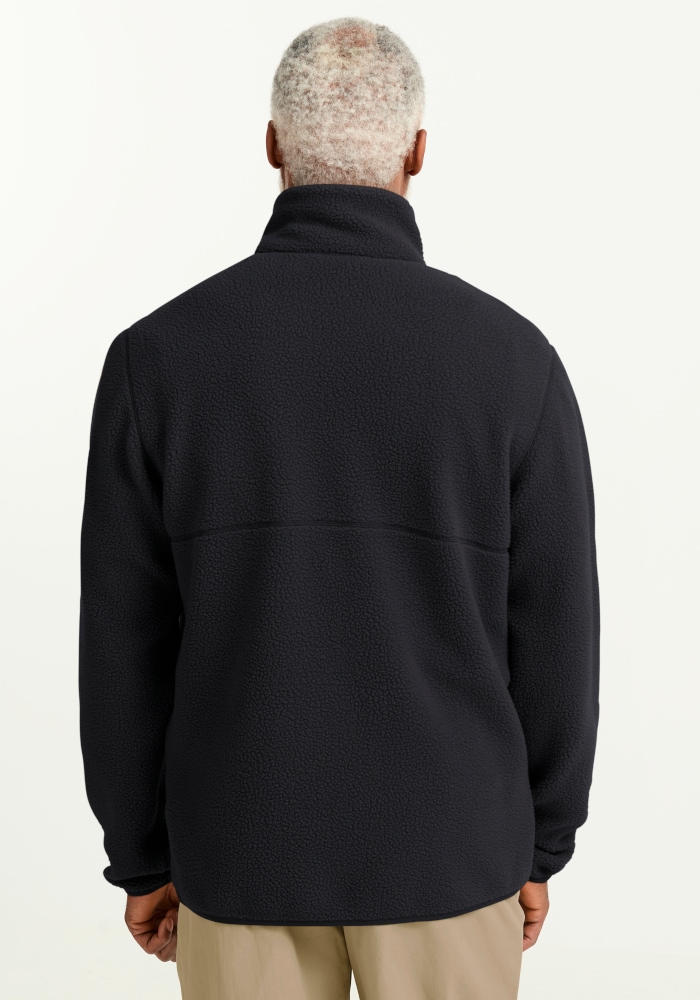 Jack Wolfskin Fleecejacke »LITE CURL FZ M« Sherpa-Fleecejacke, 2-Wege-Reißverschluss, Mesh-Futter