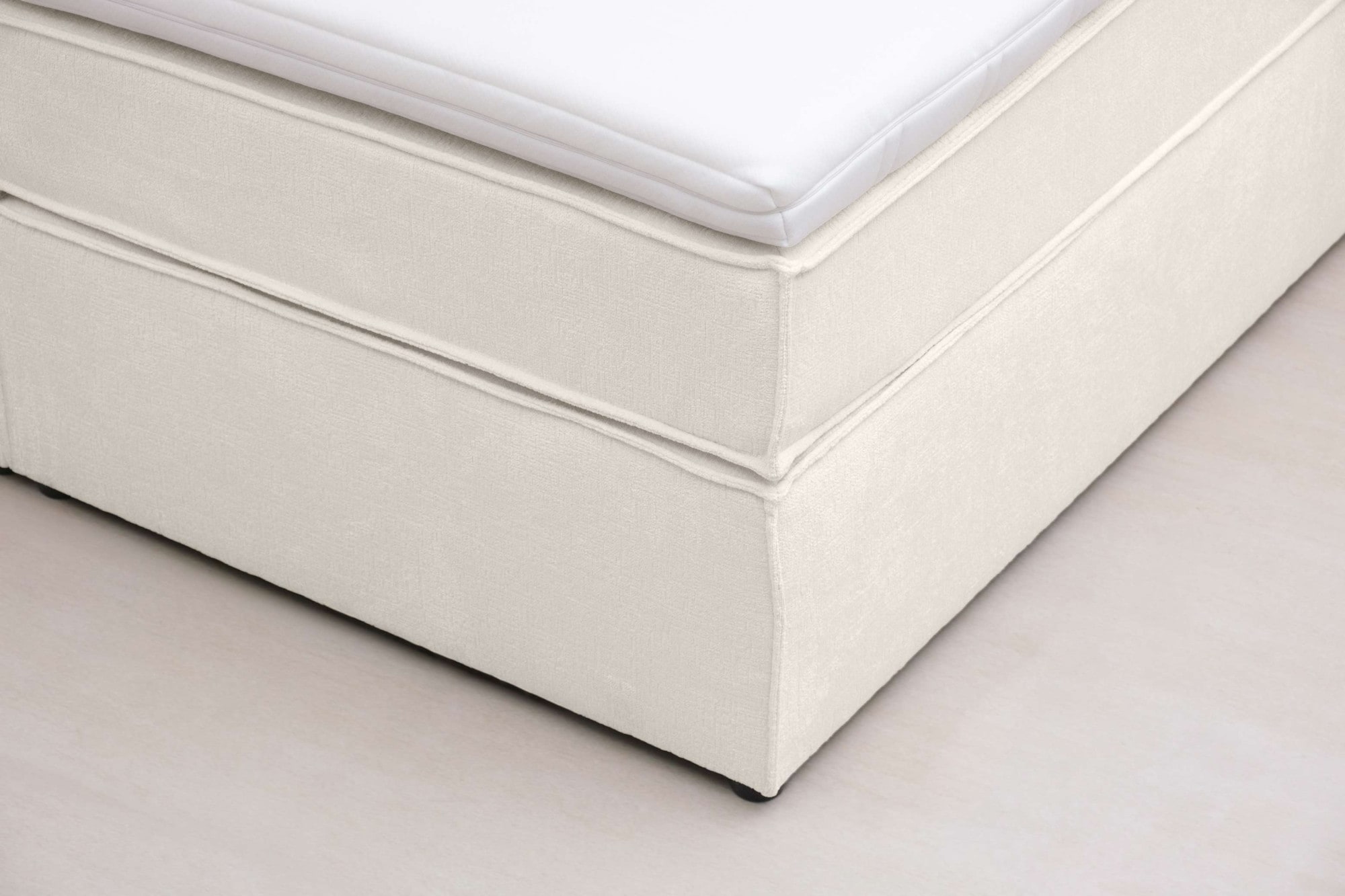 Home affaire Boxspringbett »Bellissimo, Doppelbett, Polsterbett, Federkernbett, Komforbett« inkl. 9cm Topper, 5-Zonen-Taschen-Federkernmatratze, Härtegrad 3