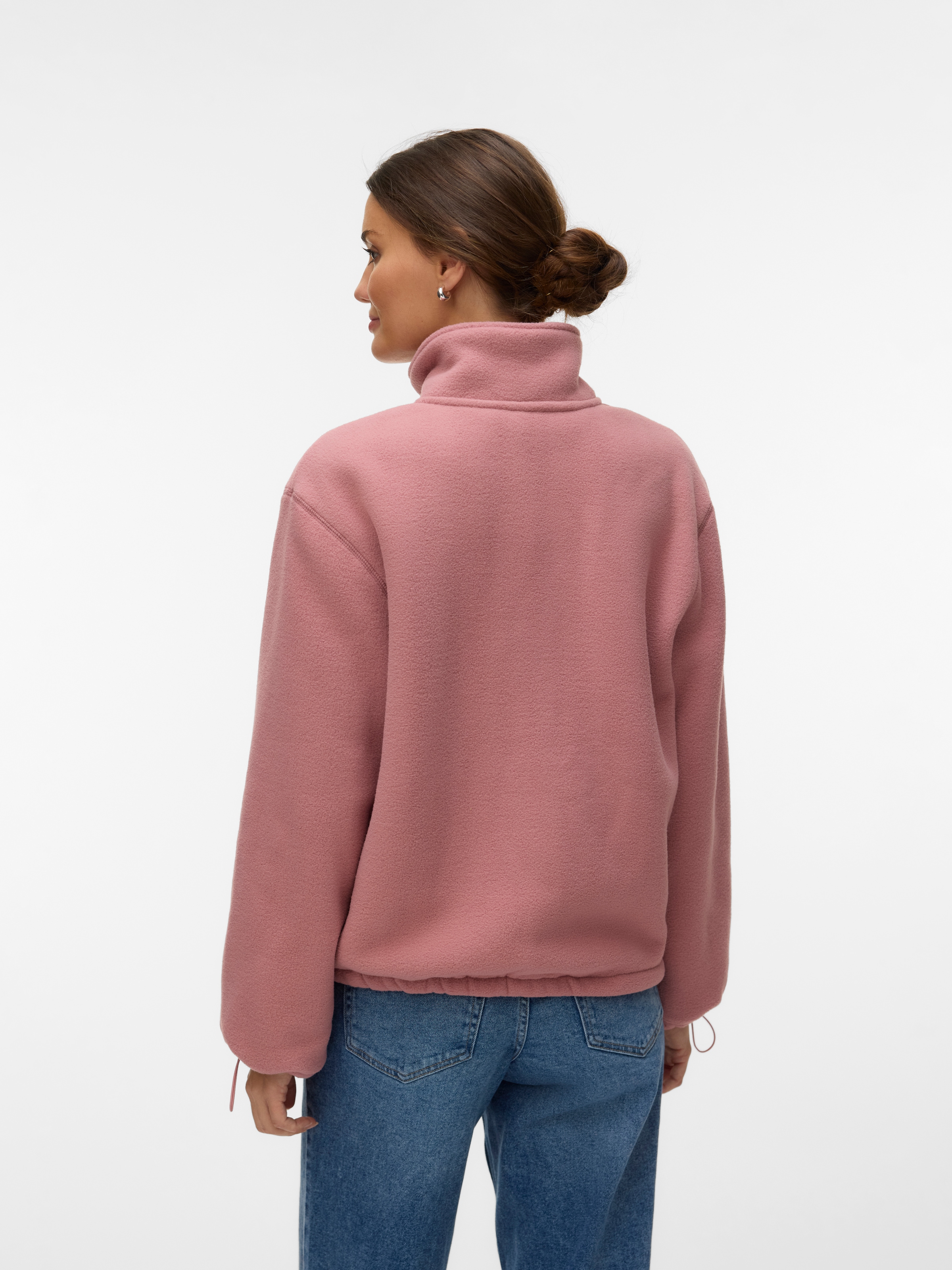 Vero Moda Fleecejacke »VMJANNIE LS FLEECE ZIP JACKET EXP« Kunstfaser