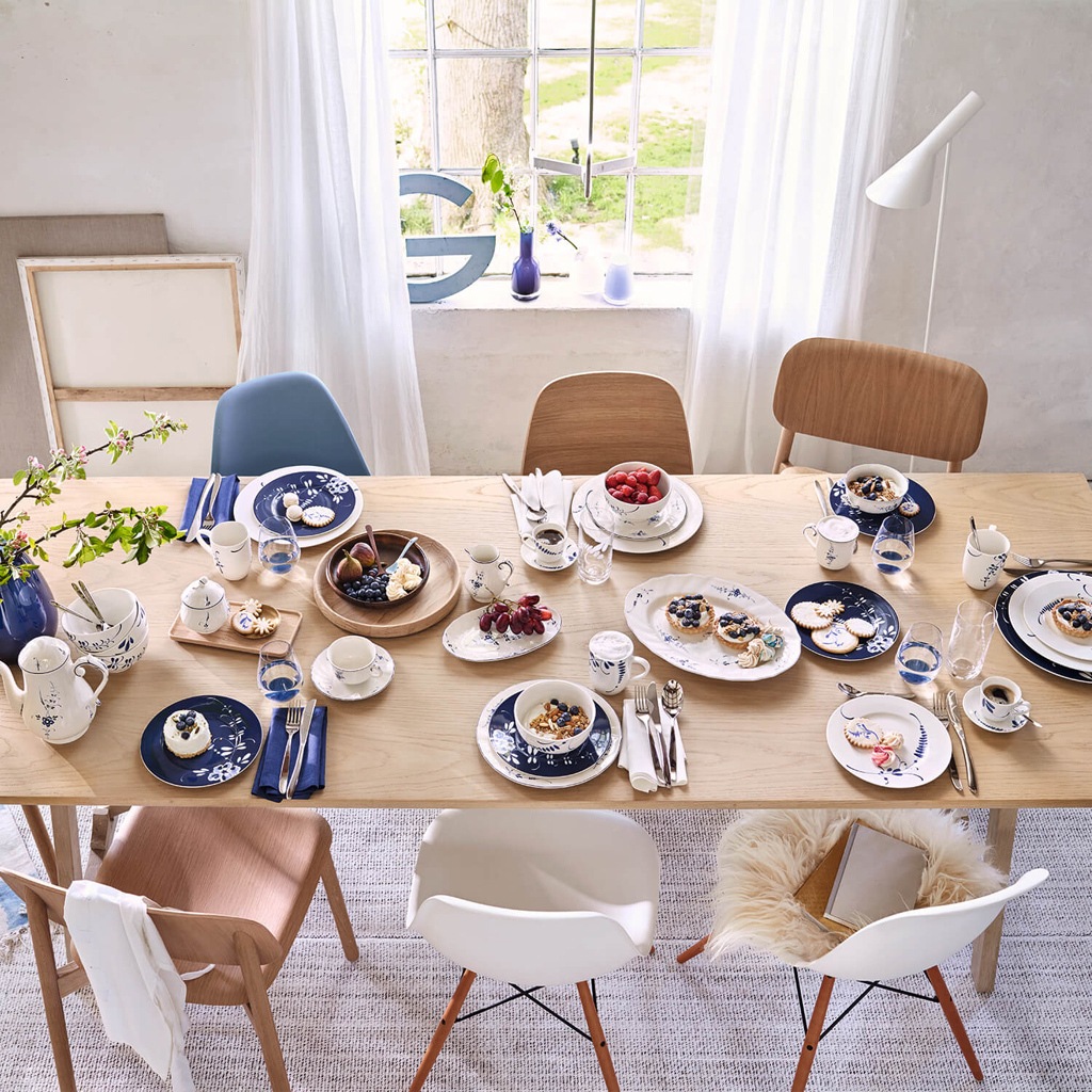 Villeroy & Boch Milchbehälter »Milchkännchen Vieux Luxembourg 300 ml weiß-blau«