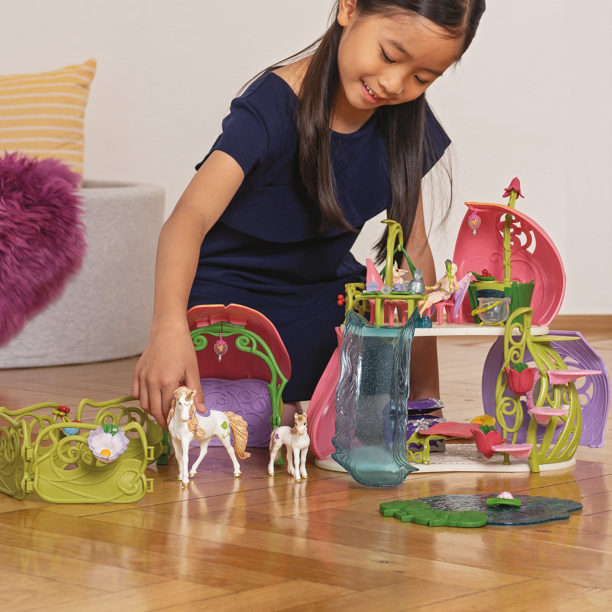 Schleich® Spielwelt »BAYALA®, Glitzerndes Blütenhaus (42445)«
