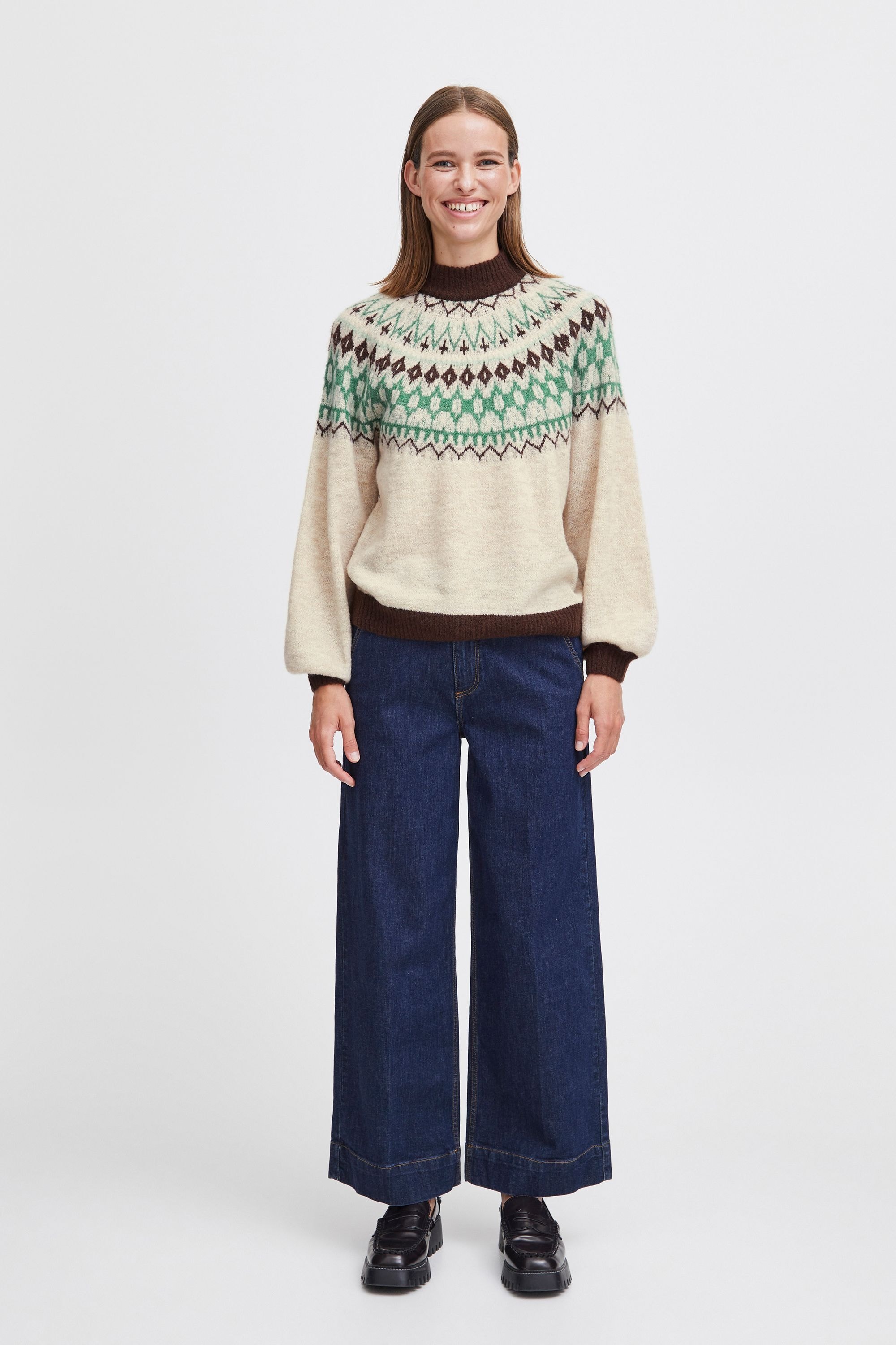b.young Strickfleece-Pullover »Strickpullover BYMaritne«