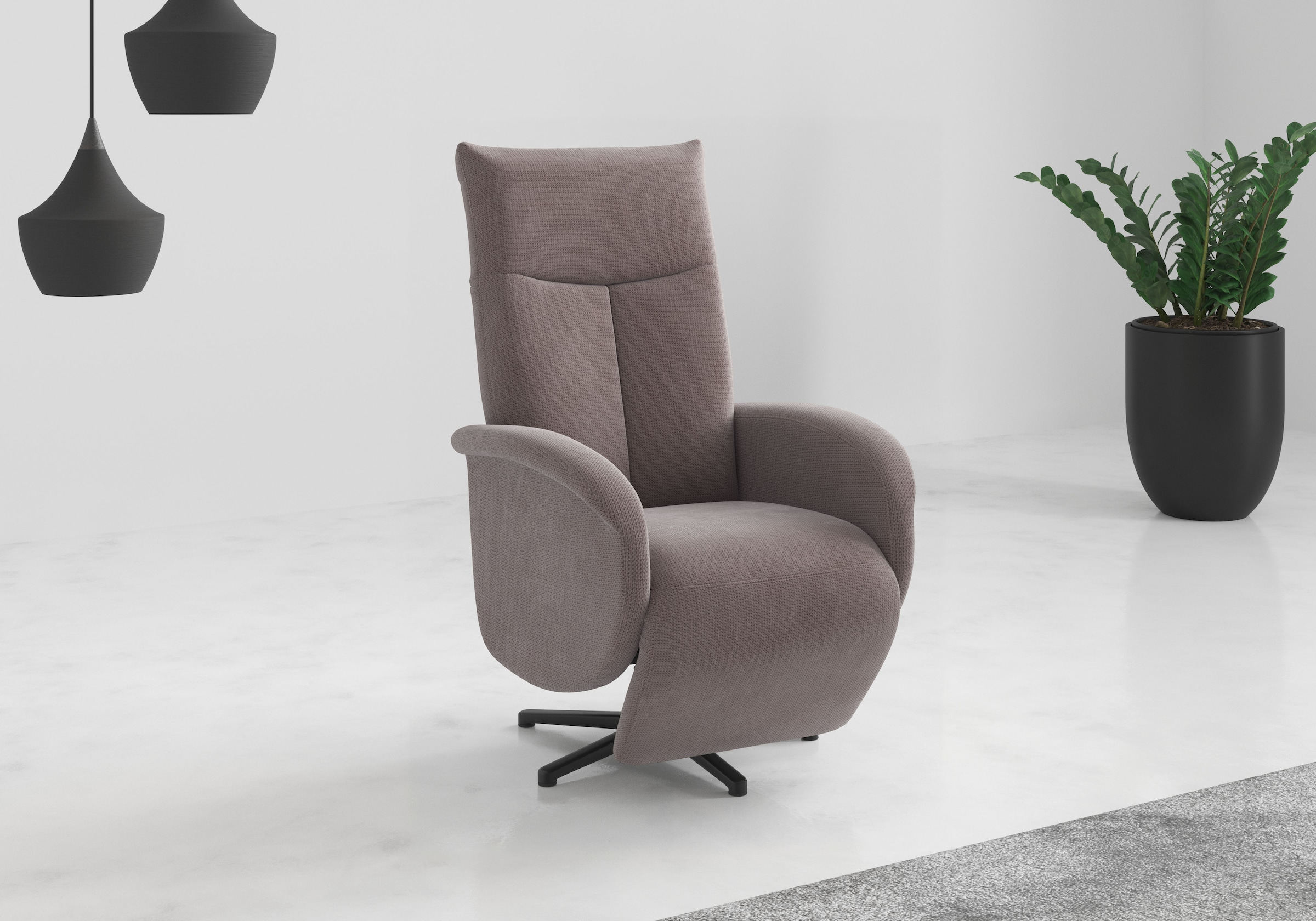 sit&more TV-Sessel »Glendale« wahlweise mit Aufstehhilfe, 2 Motoren und Akku