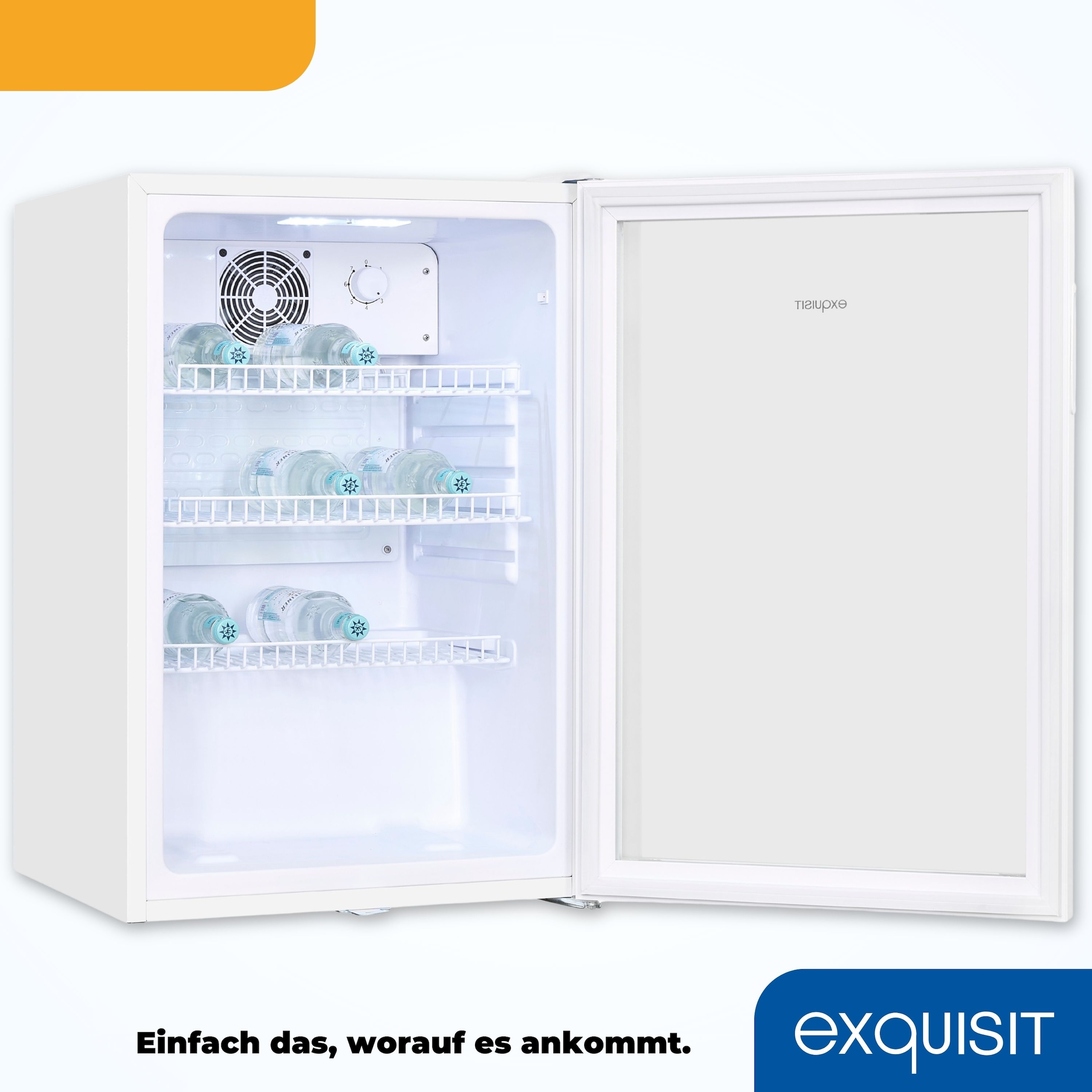 exquisit Getränkekühlschrank »GKS120-GT-160C weiss«