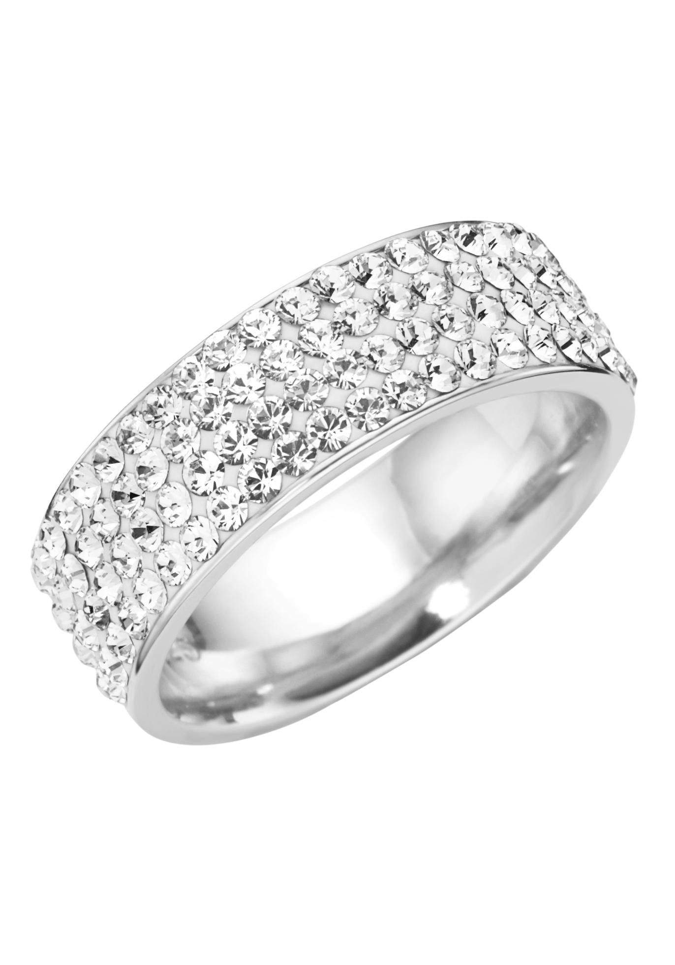 Firetti Fingerring »Schmuck Geschenk Silber 925 Silberring«, mit Kristallstein