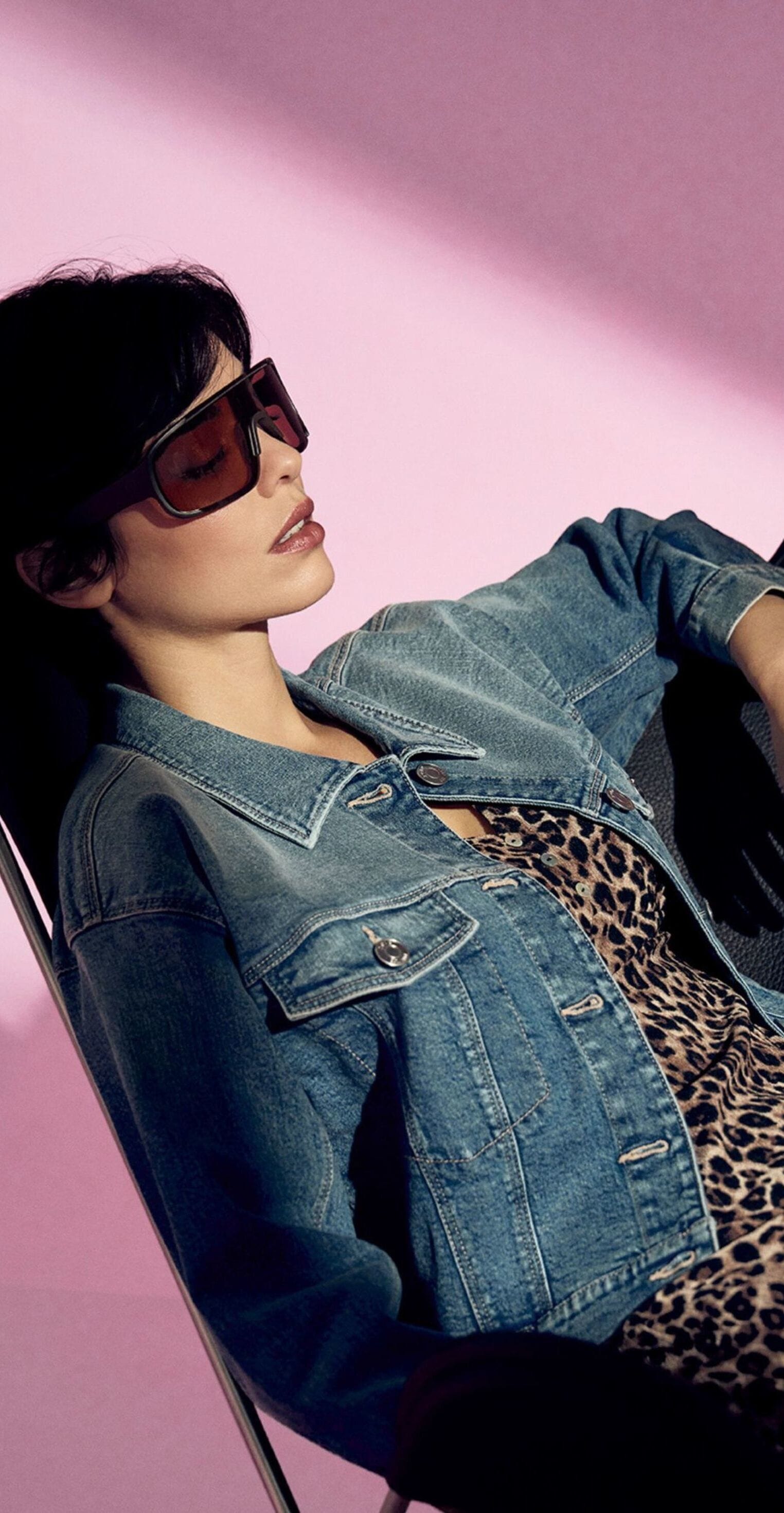 Zero Jeansblazer »Jeansjacke kurz mit Knopfleiste«