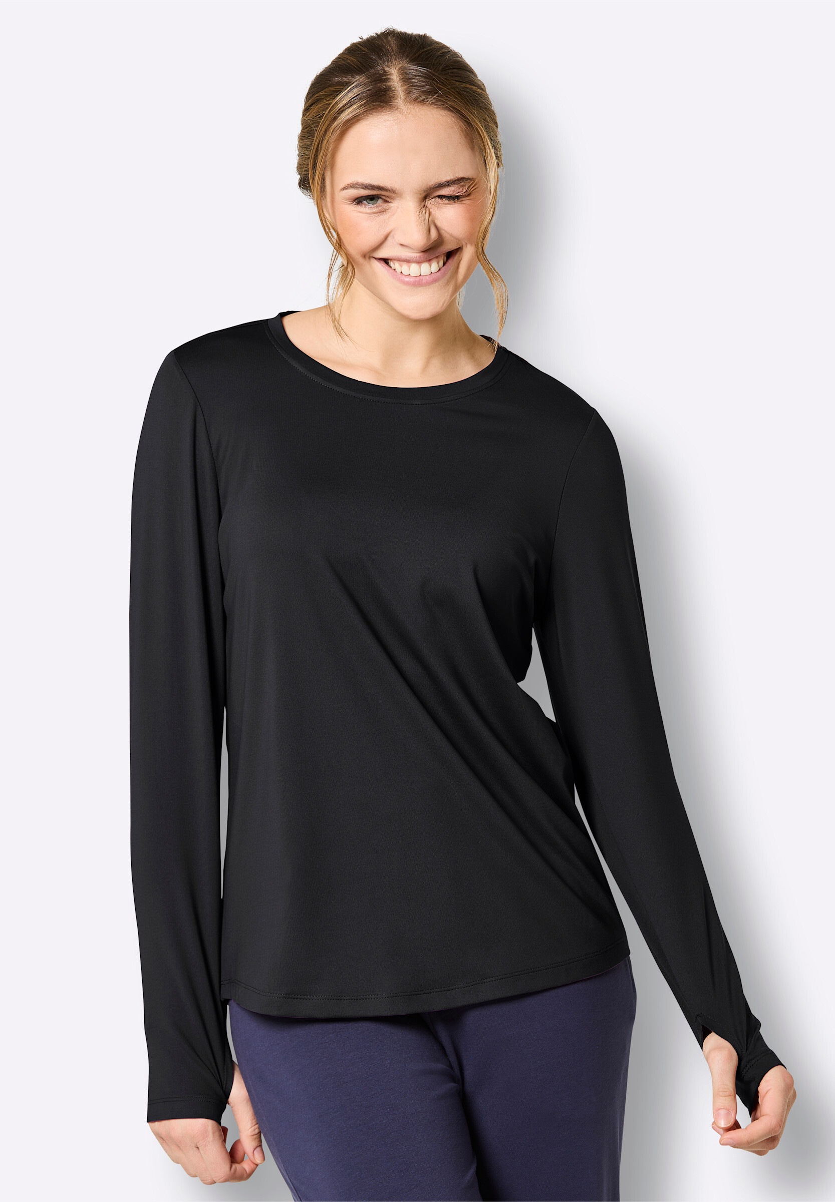 Witt Trainingsshirt »Funktions-Shirt Funktionsshirt mit abgerundetem Saum«