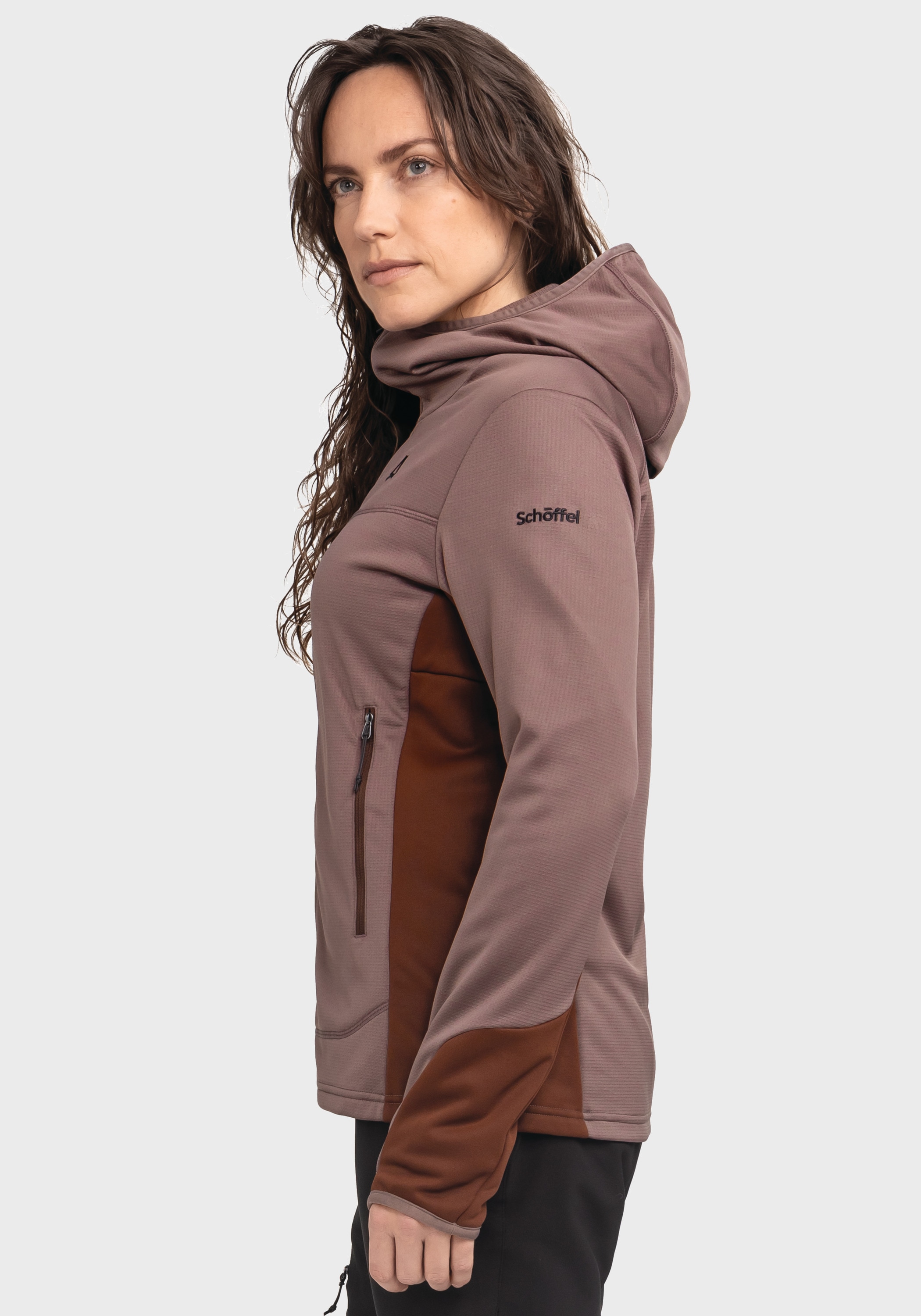 Schöffel Fleecejacke »Hiking Fleece Hoody Style Milagle WMS«, ohne Kapuze