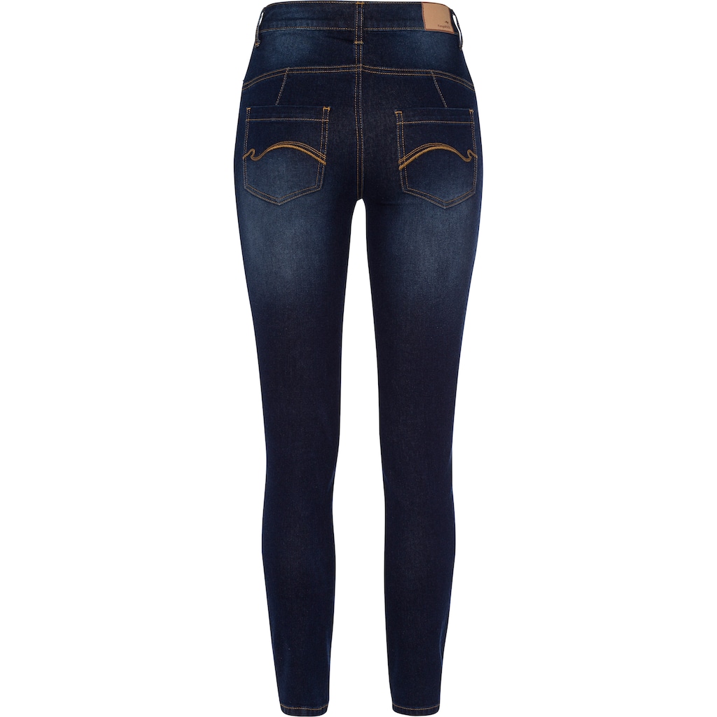 KangaROOS Slim-fit-Jeans »CROPPED HIGH WAIST SLIM FIT«