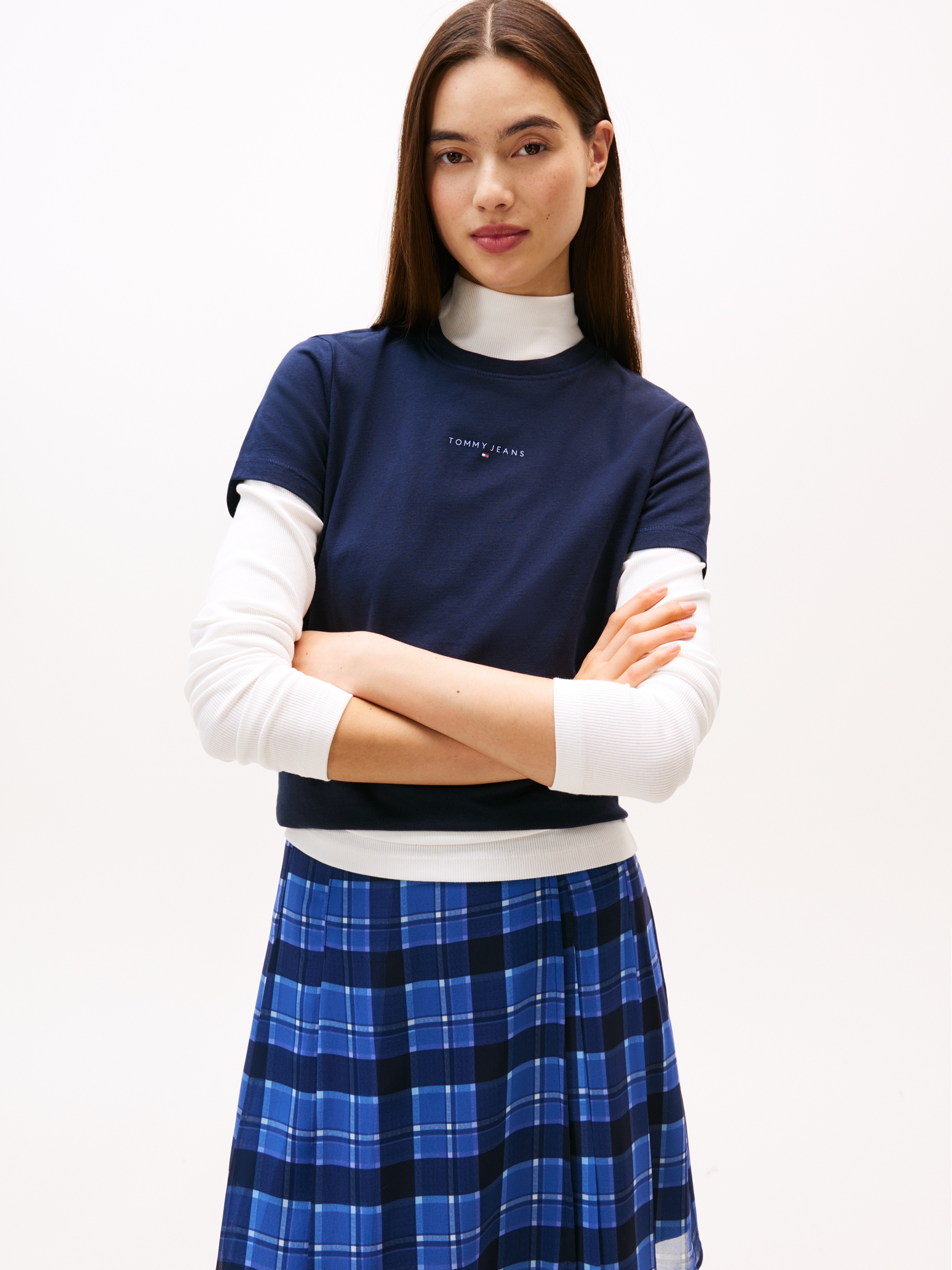 Tommy Jeans Kurzarmshirt »TJW REG LINEAR SS TEE«