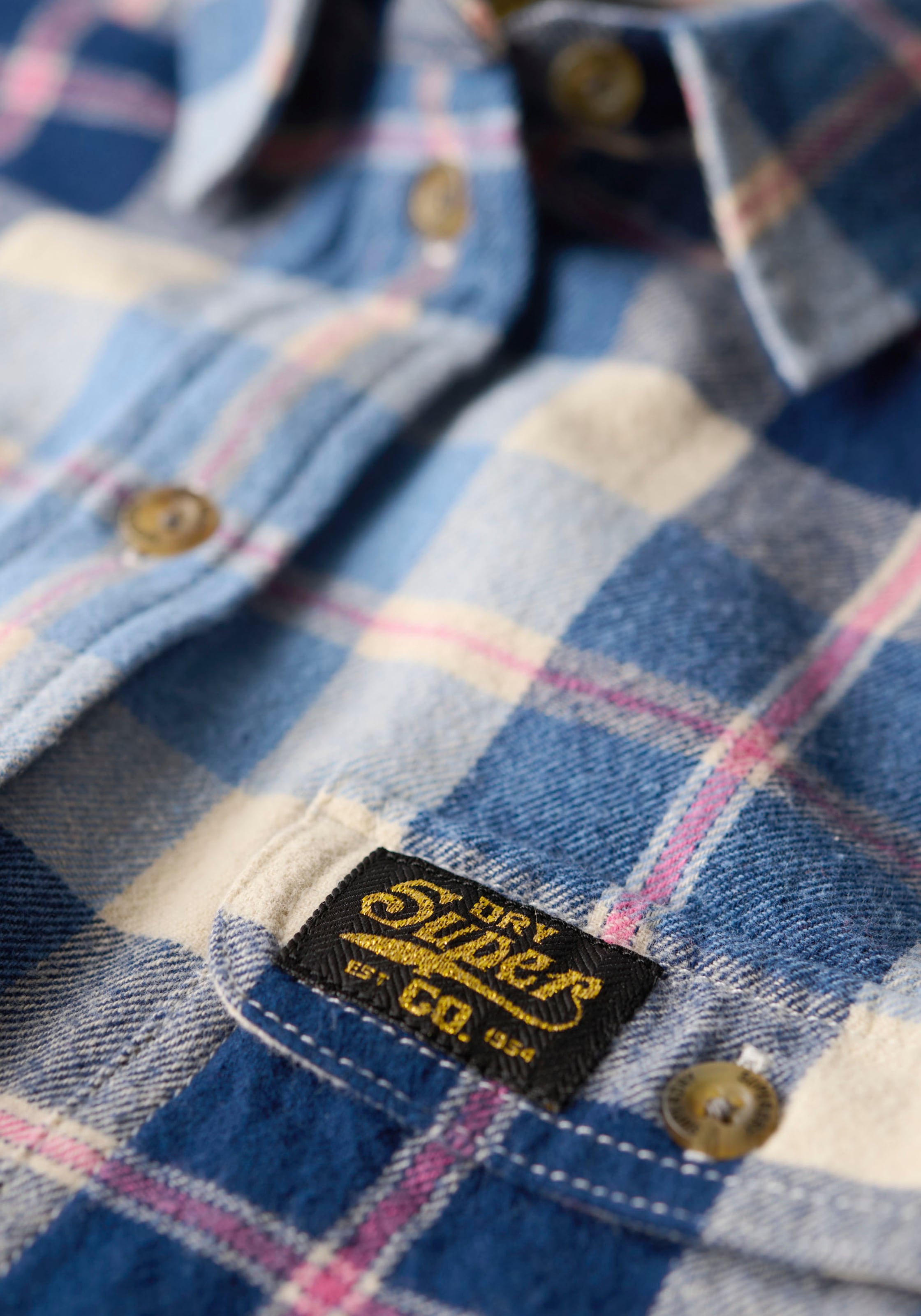 Superdry Flanellbluse »LUMBERJACK CHECK FLANNEL SHIRT«