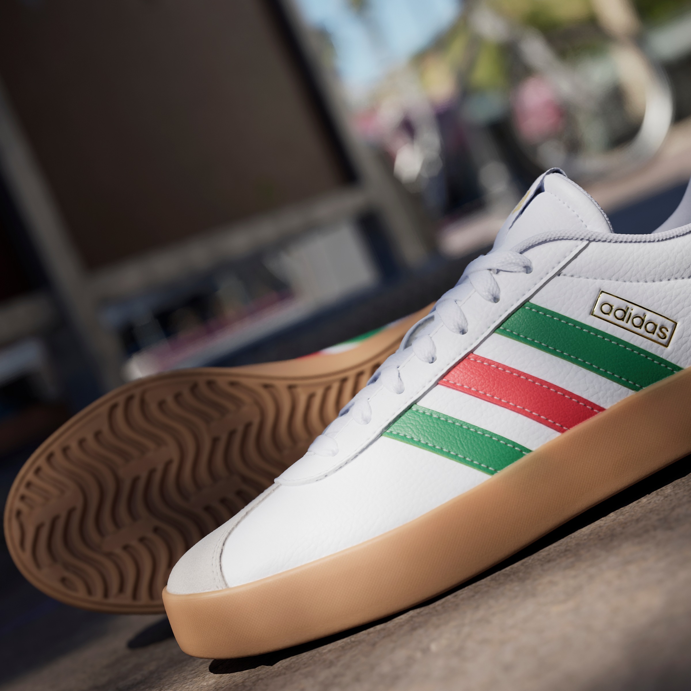adidas Sportswear Sneaker »VL COURT 3.0«, inspiriert vom Design des adidas samba