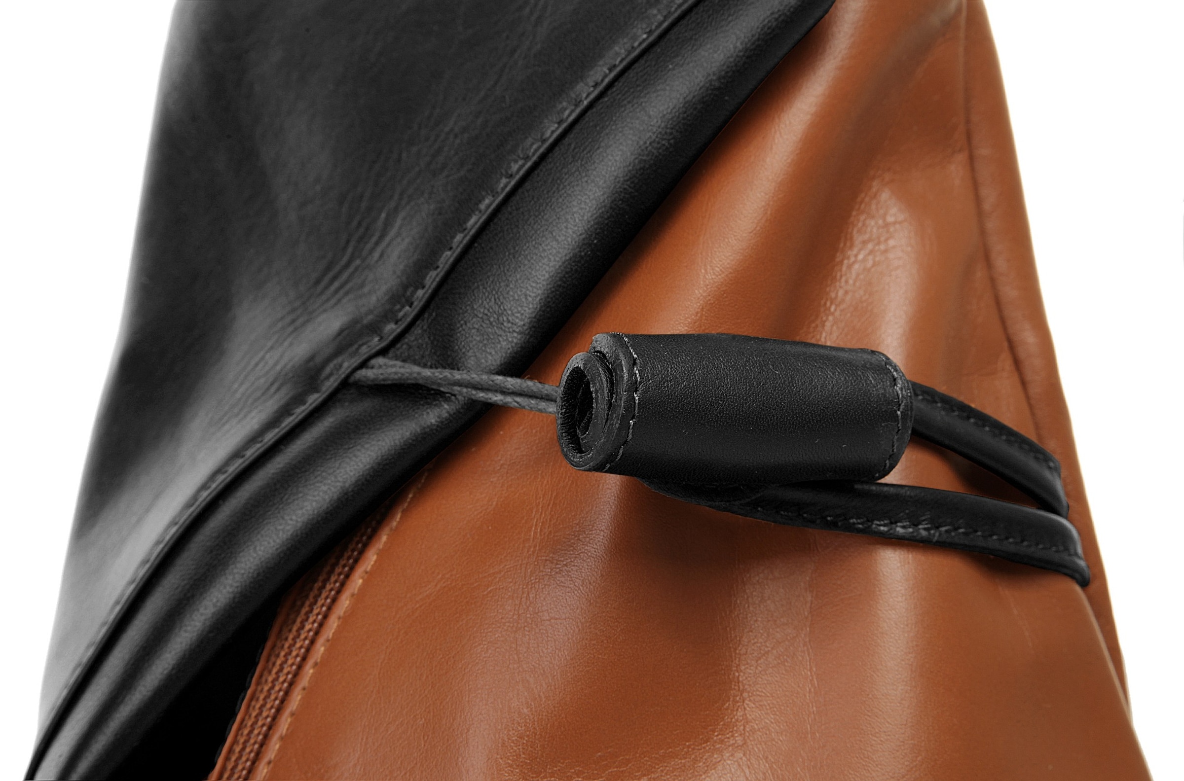 Samantha Look Cityrucksack echt Leder, Made in Italy