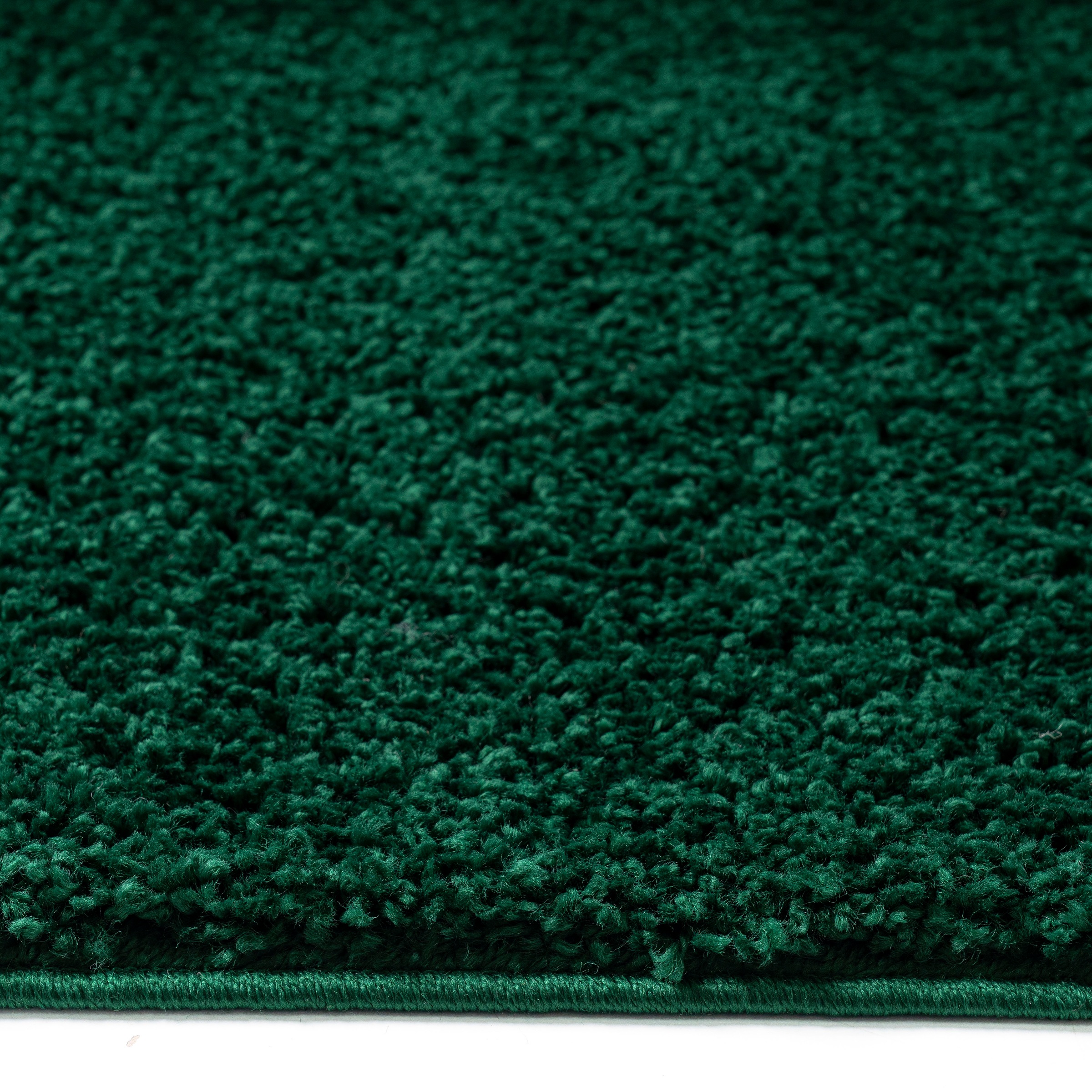 my home Läufer »Viva« rechteckig 45 mm Höhe Läufer, Brücke, Uni-Farben, einfarbig, besonders weich und kuschelig