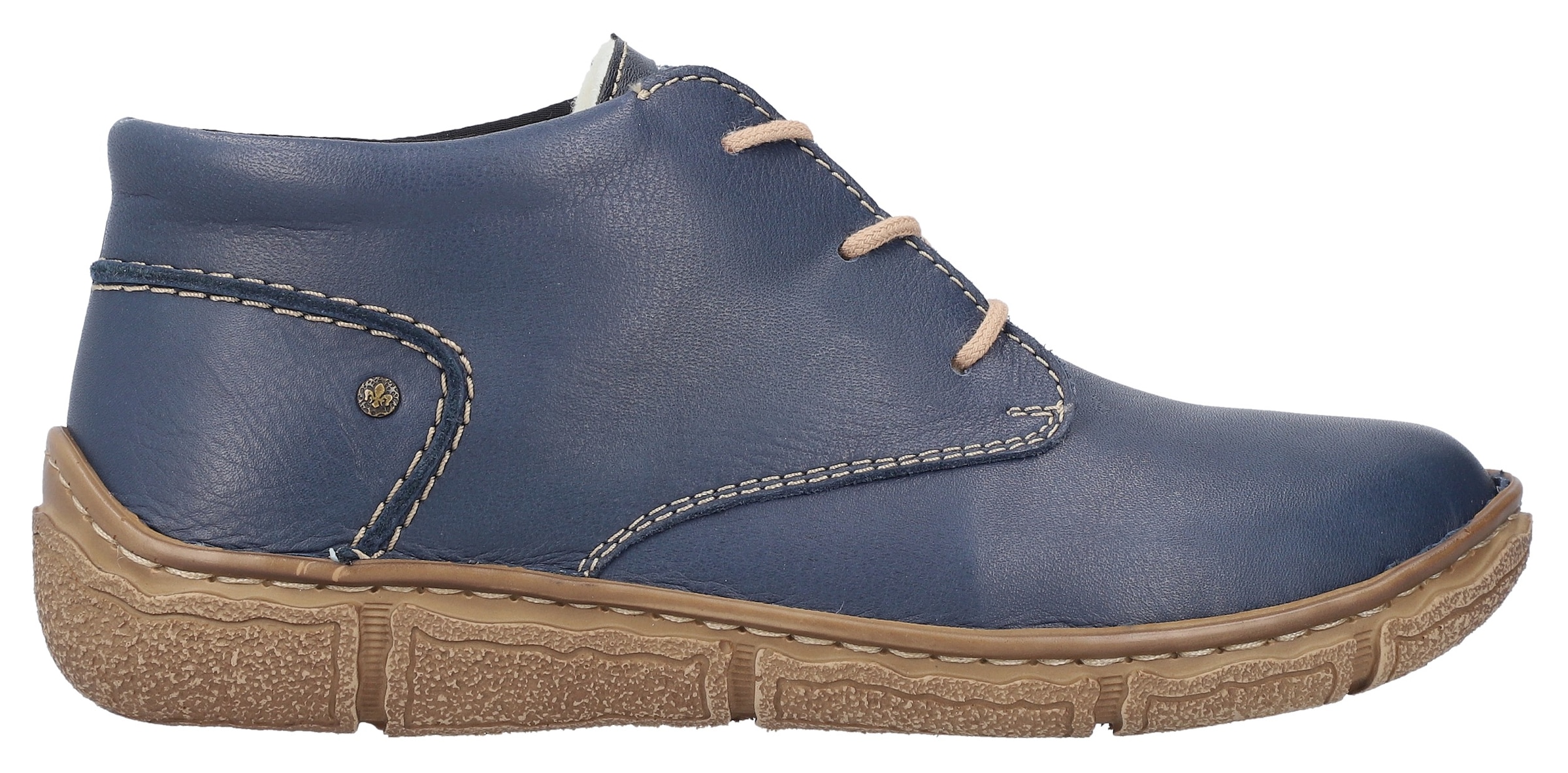 Rieker Winterboots, Schnürboots, Kurz-Stiefelette mit Schaftrandpolsterung