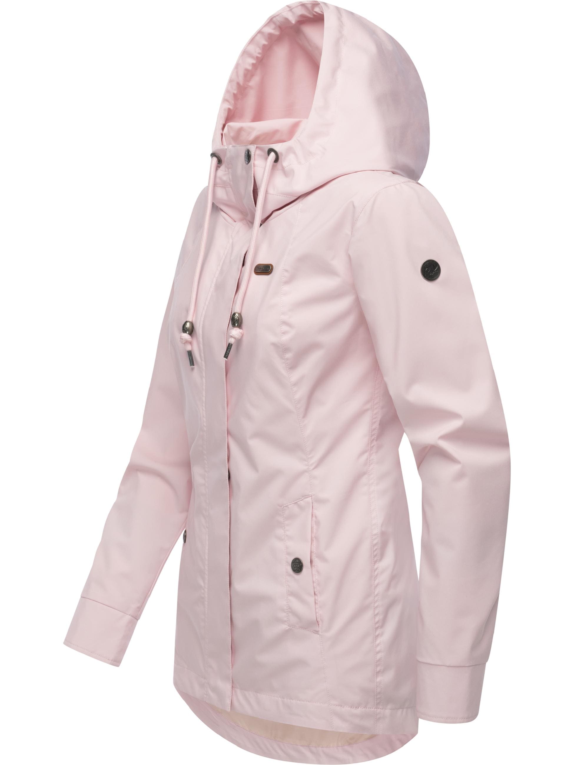 Ragwear Outdoorjacke »Outdoorjacke Alvena Summer YOUMODO« mit Kapuze Wasserdichte und atmungsaktive Übergangsjacke