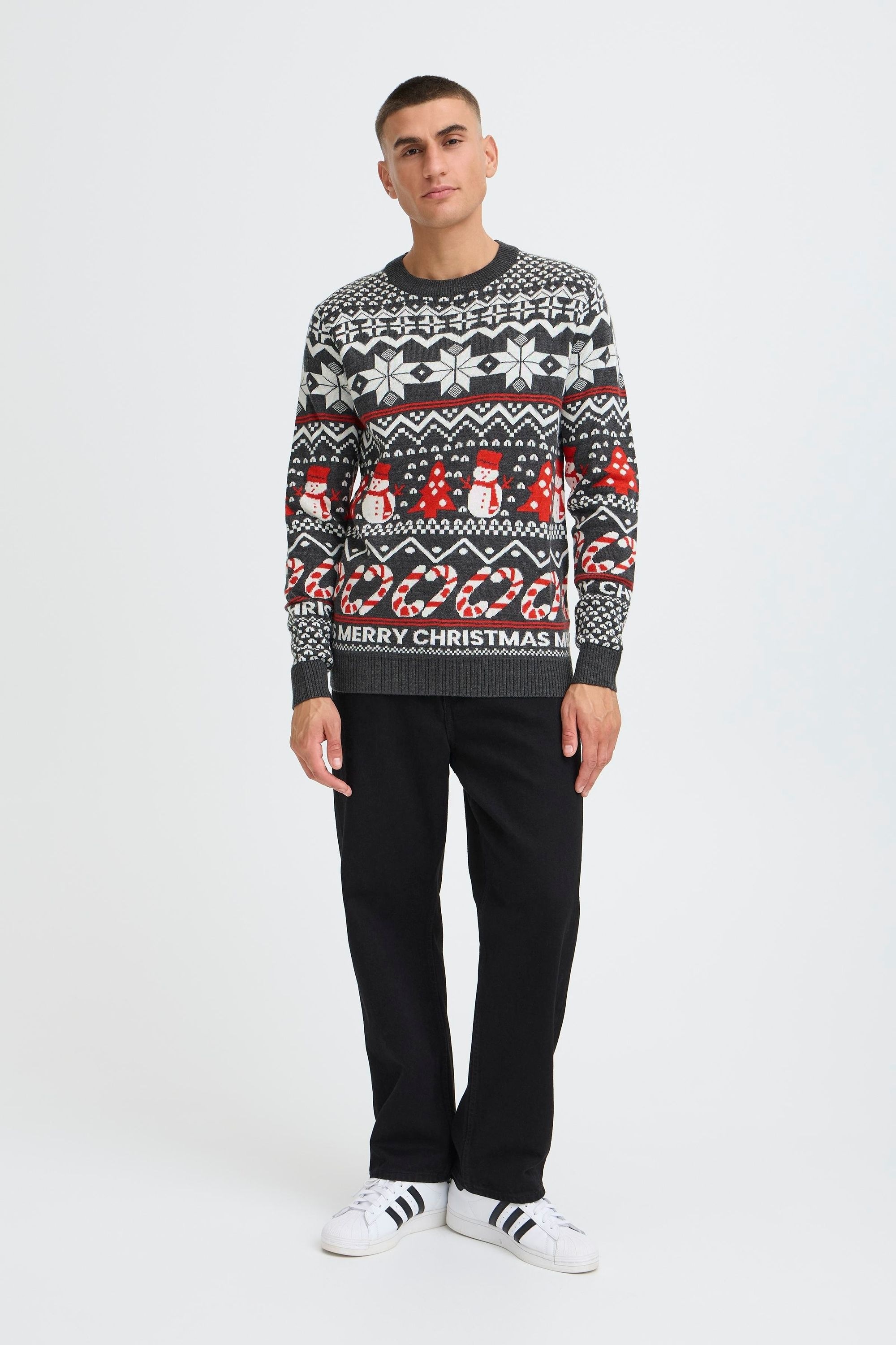 !Solid Strickfleece-Pullover »Strickpullover SDPAJA«