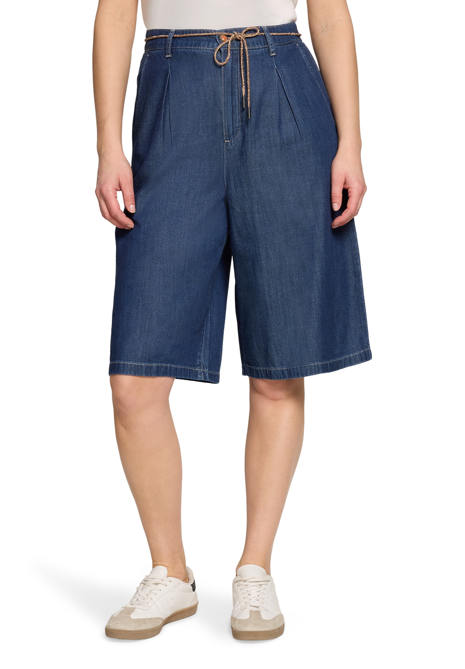 Cartoon Bermudas »Bermuda mit Bindegürtel«