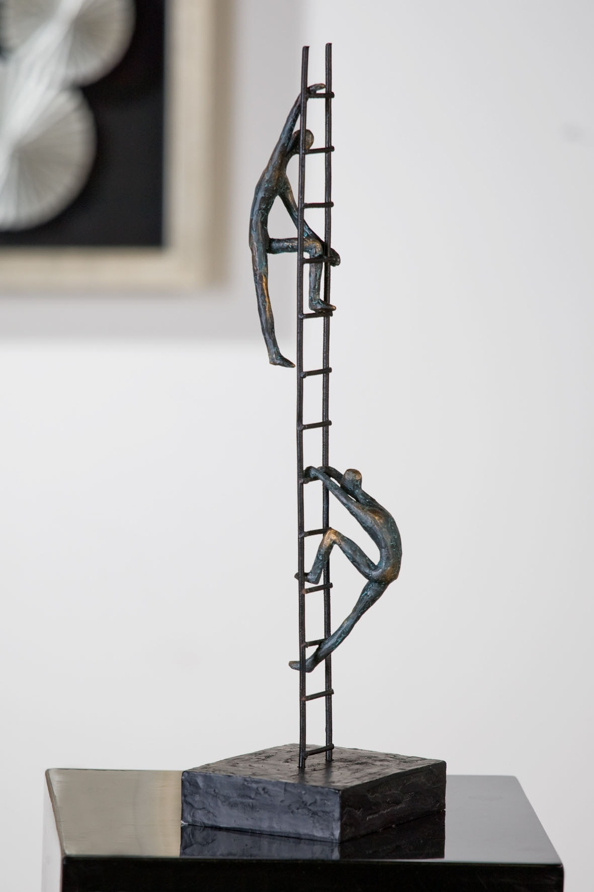 Wohnzimmer Shop Online OTTO Casablanca by Spruchanhänger, Power, mit Dekofigur Gilde 43 »Skulptur silber«, (1 Höhe St.), im of cm, Balance Dekoobjekt,