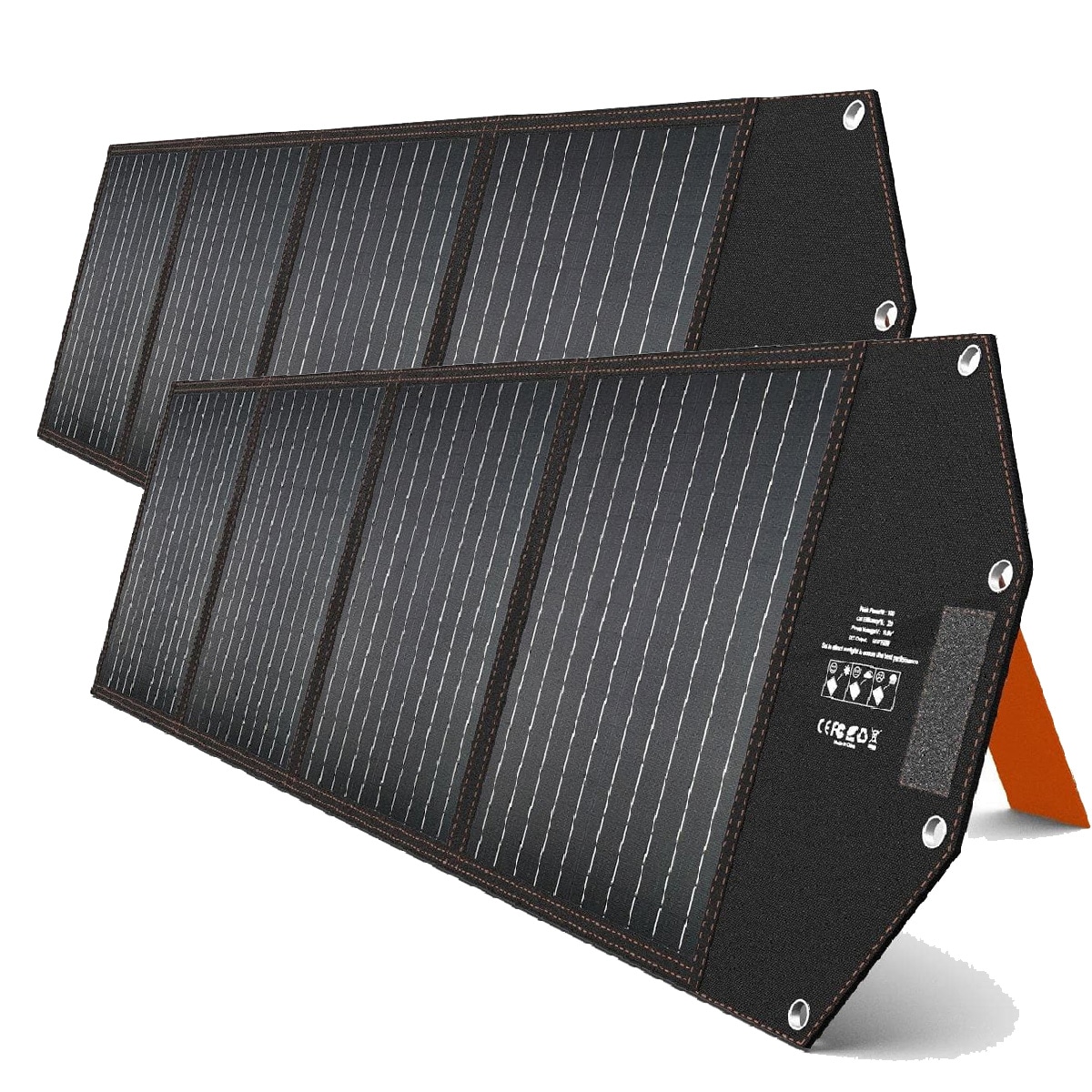 Hyrican Solarmodul »Hyrican Solar Modul PV-2*200Watt Y-Kabel 18V Anderson-Anschluss«, (2 St.), für UPP-2400, faltbar, DC-Anschluss für 7909 Ladebuchse