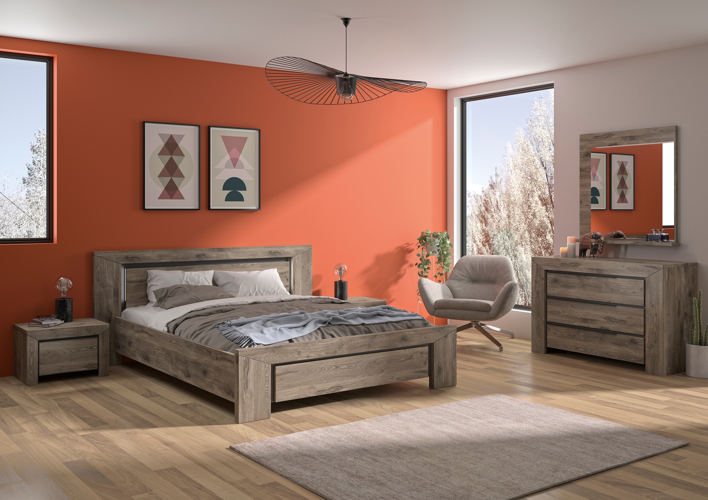 Gami Jugendbett »Brugge« 1 Stk. tlg. In 2 Farben erhältlich