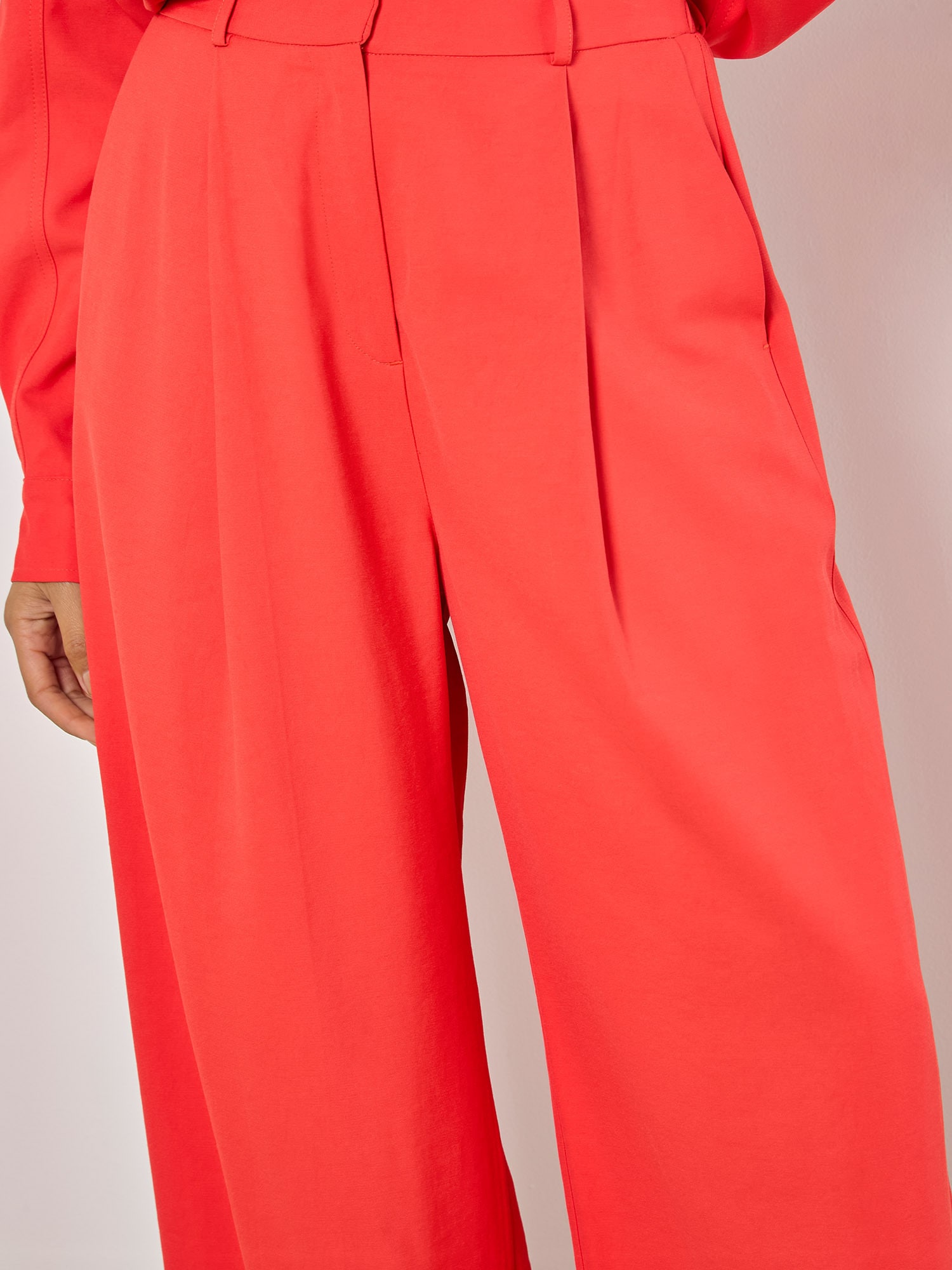 Apricot Palazzohose »Hose mit weitem Bein«  mit Bügelfalte