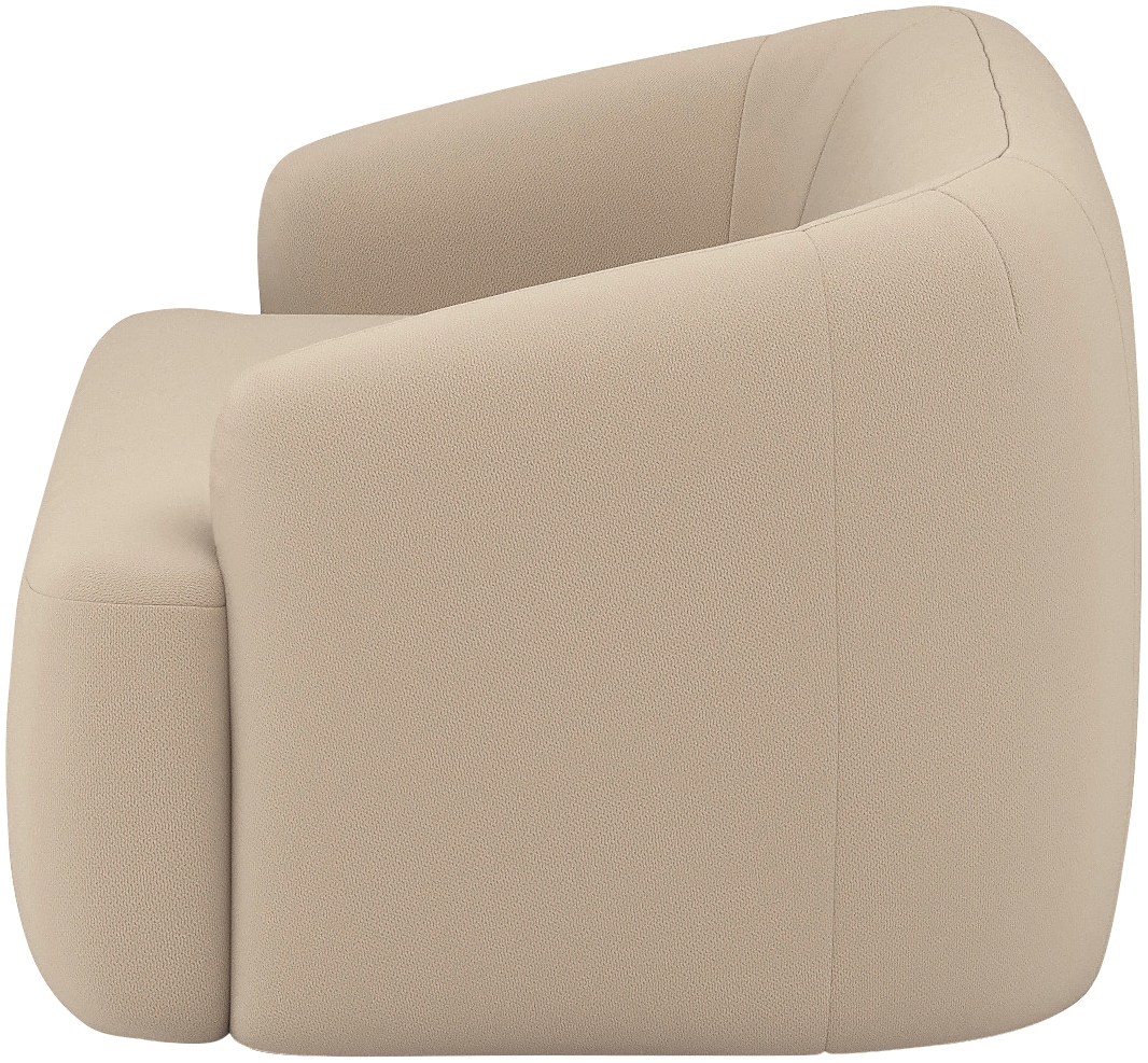 Home affaire 2-Sitzer »Nergal, Einzelsofa, organisches Design, Brite 177cm« Modernes Design, schlichte Optik, stilvoller Blickfang im Wohnzimmer