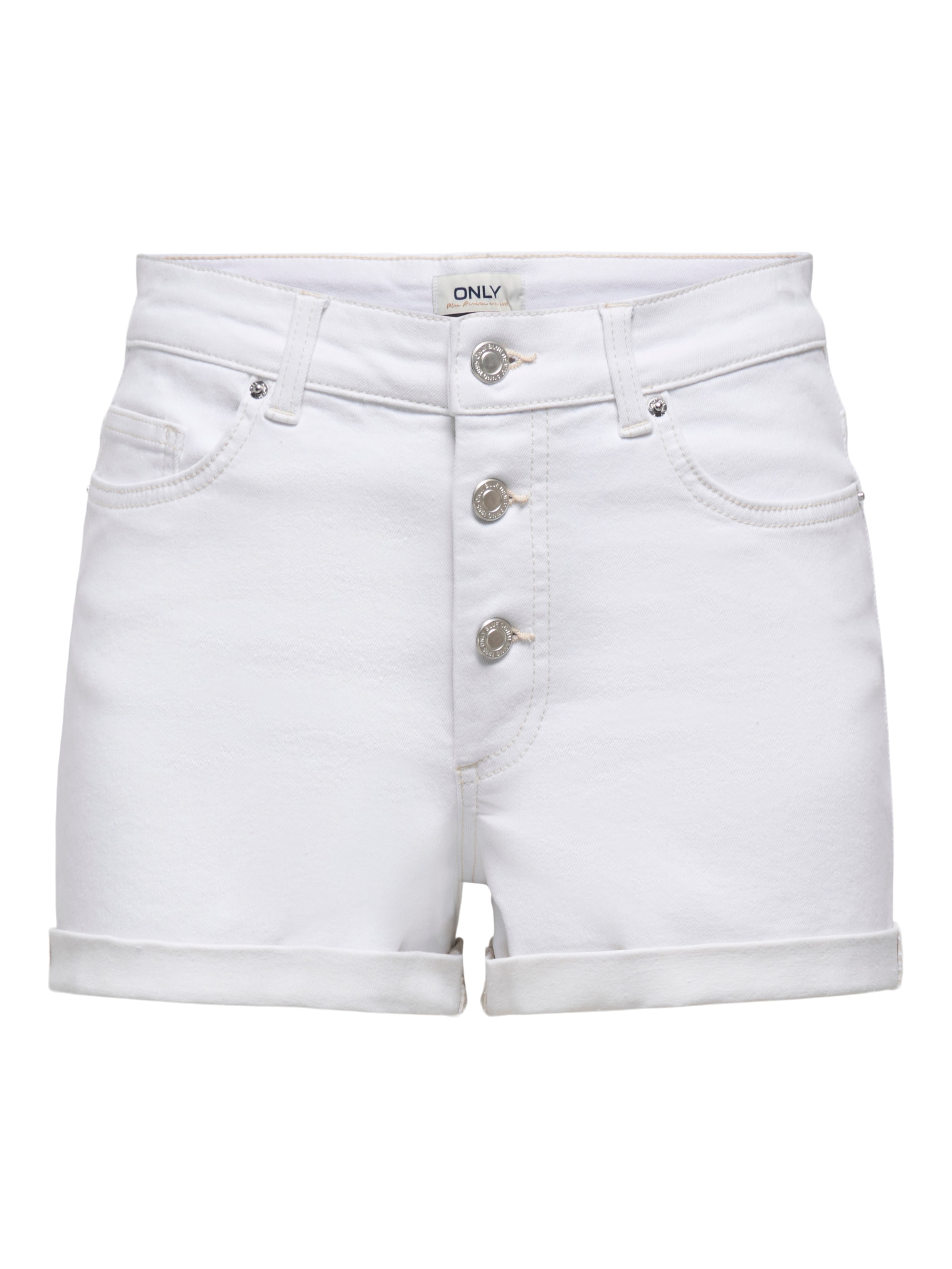 ONLY Jeansshorts »ONLJESSIE MID VIS BUT SHORTS DNM« Baumwollmischung