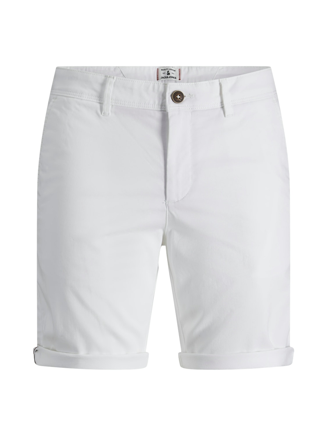 Jack & Jones Chinoshorts »JPSTBOWIE JJSHORTS S«, mit Aufschlag