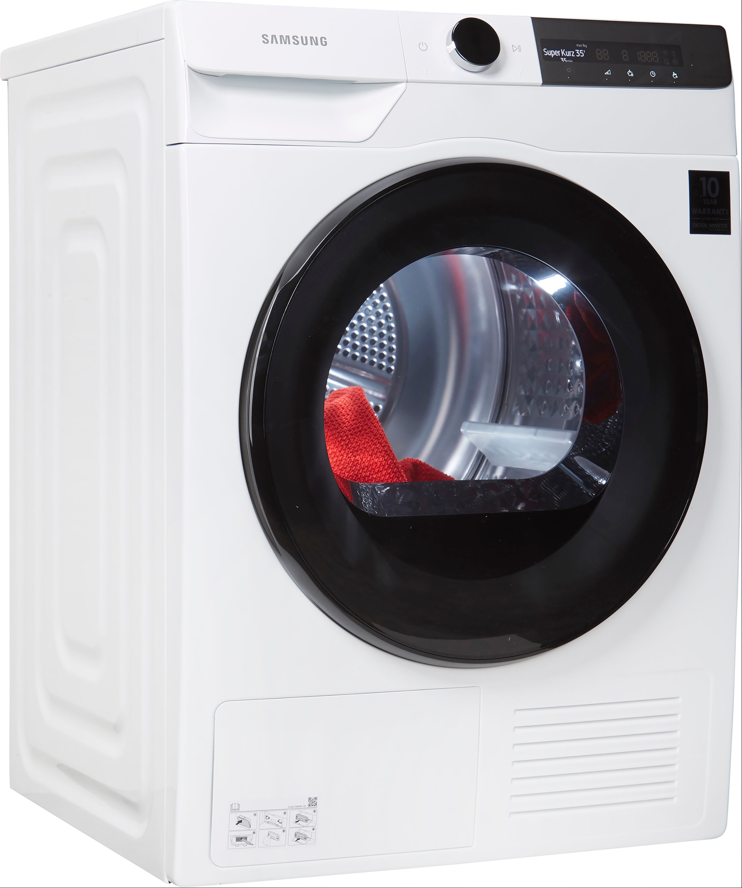 Samsung Wärmepumpentrockner »DV80T7220BH/S2«