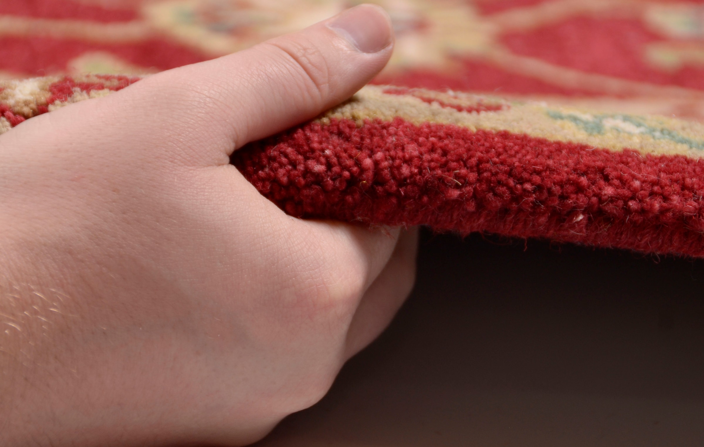 THEKO Wollteppich »Royal Ziegler 503« rechteckig 14 mm Höhe reine Wolle, handgetuftet, Orient-Optik, mit Bordüre