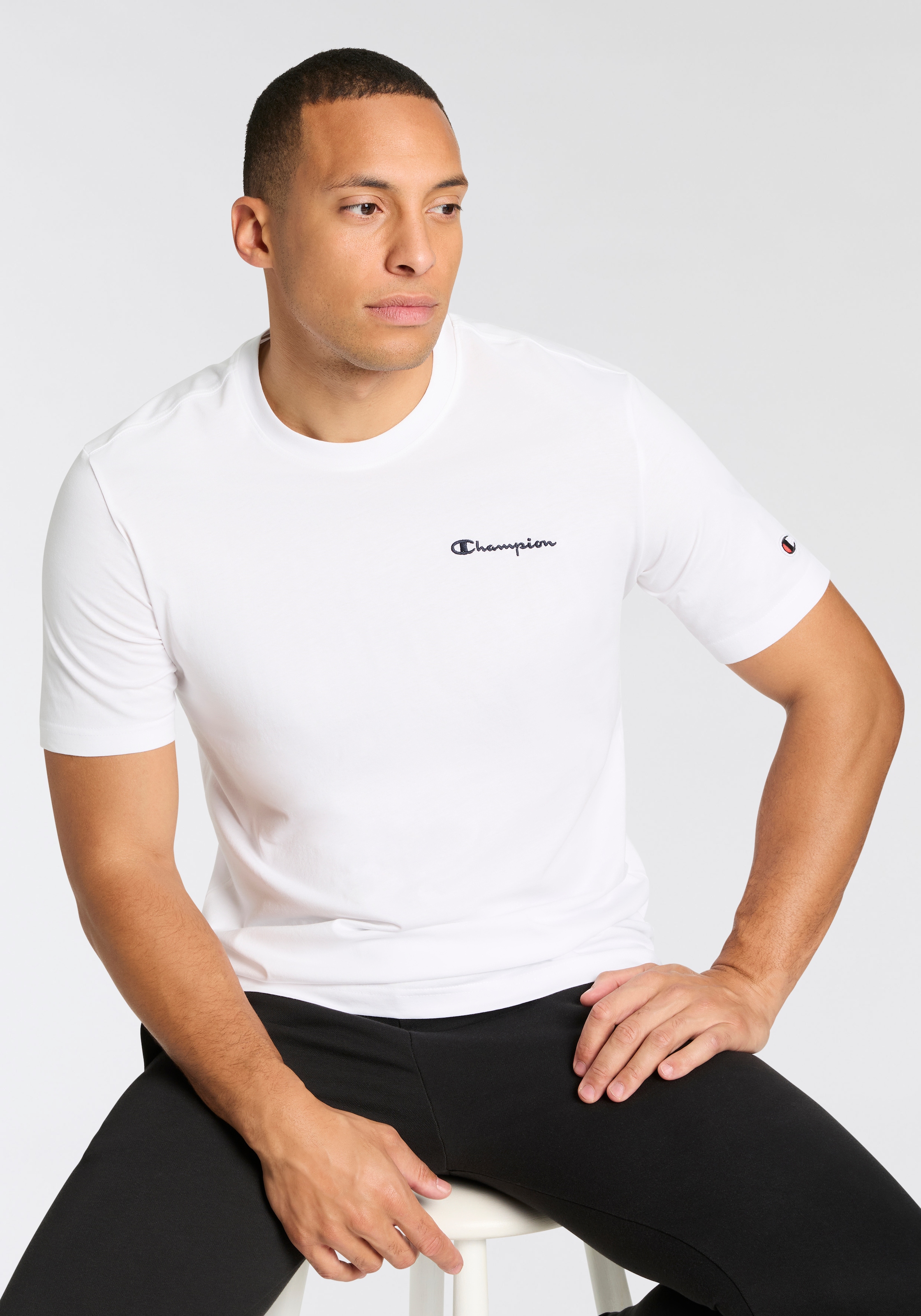 Champion T-Shirt »ICONS CONTRAST  SS Tee« 1 Stk. für sportliche Aktivitäten und Freizeit, sportlicher Stil