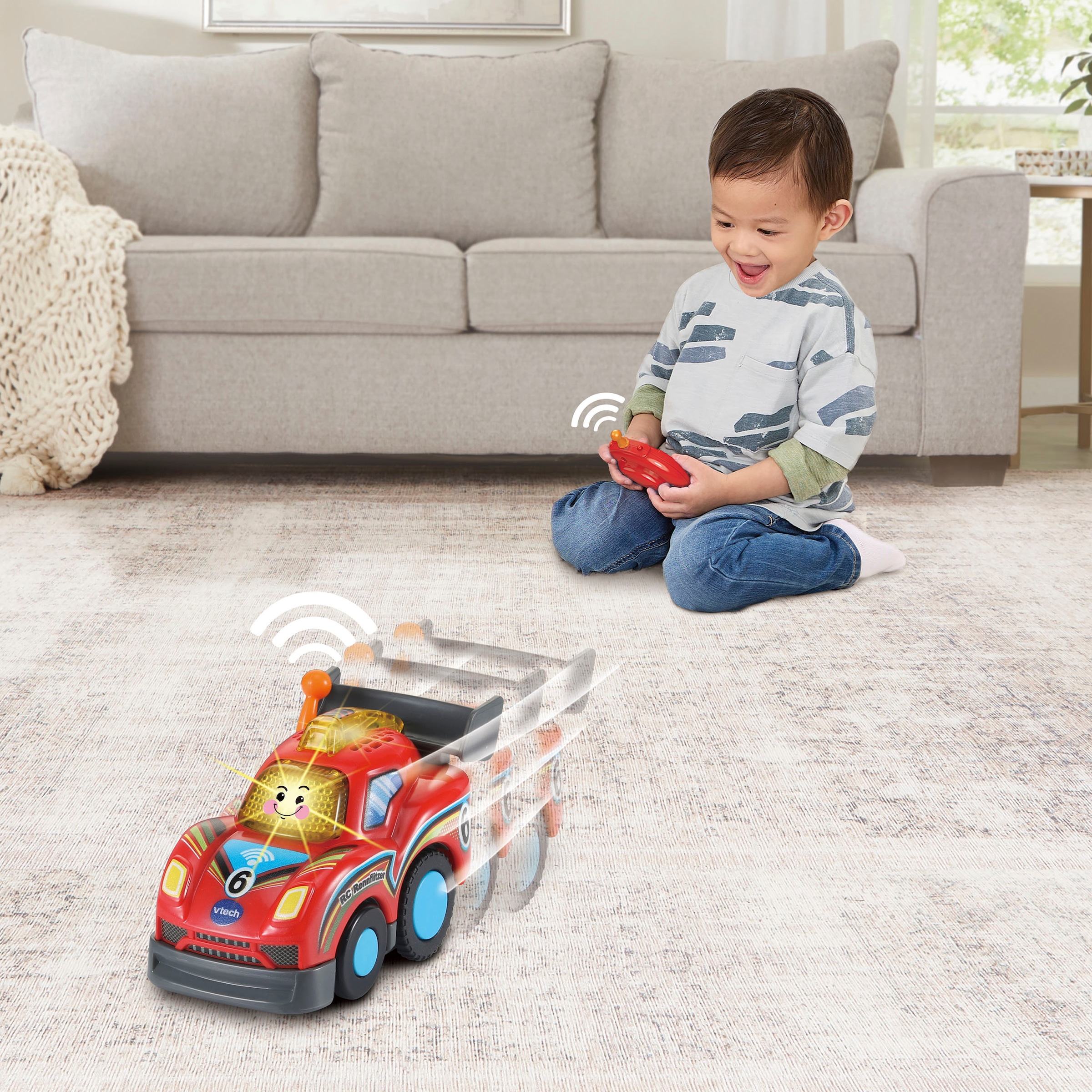Vtech® RC-Auto »Tut Tut Baby Flitzer - RC Rennflitzer«, mit Licht und Sound