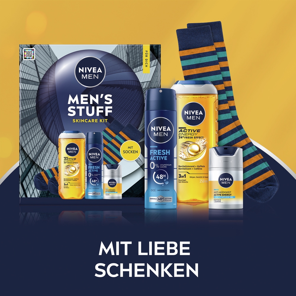 Nivea Men Hautpflege-Set »NIVEA Mens Stuff Set«