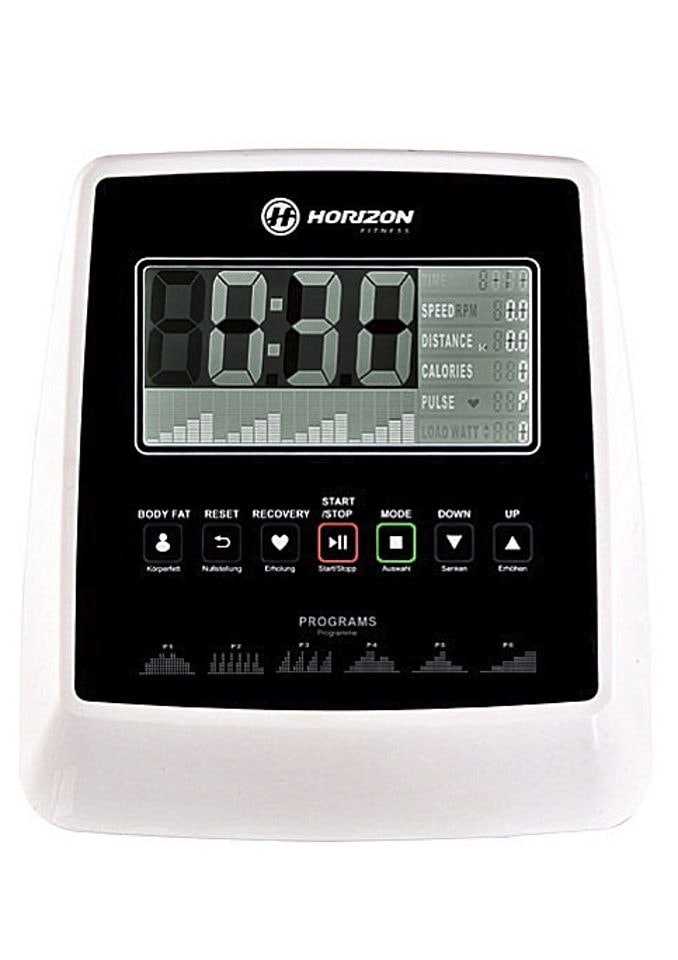 Horizon Fitness Crosstrainer-Ergometer »Syros Pro«, (mit integr. Pulsempfänger), Schwungmasse ca. 23 kg