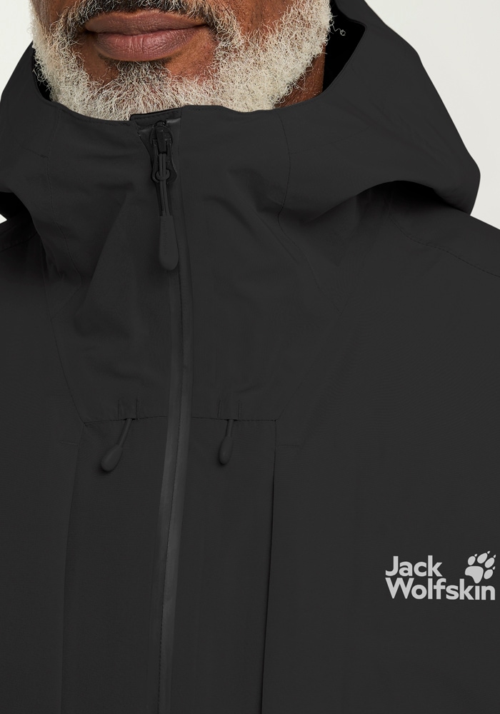 Jack Wolfskin 3-in-1-Funktionsjacke »ICECAPE 3IN1 DOWN JKT M RDS«, mit Kapuze