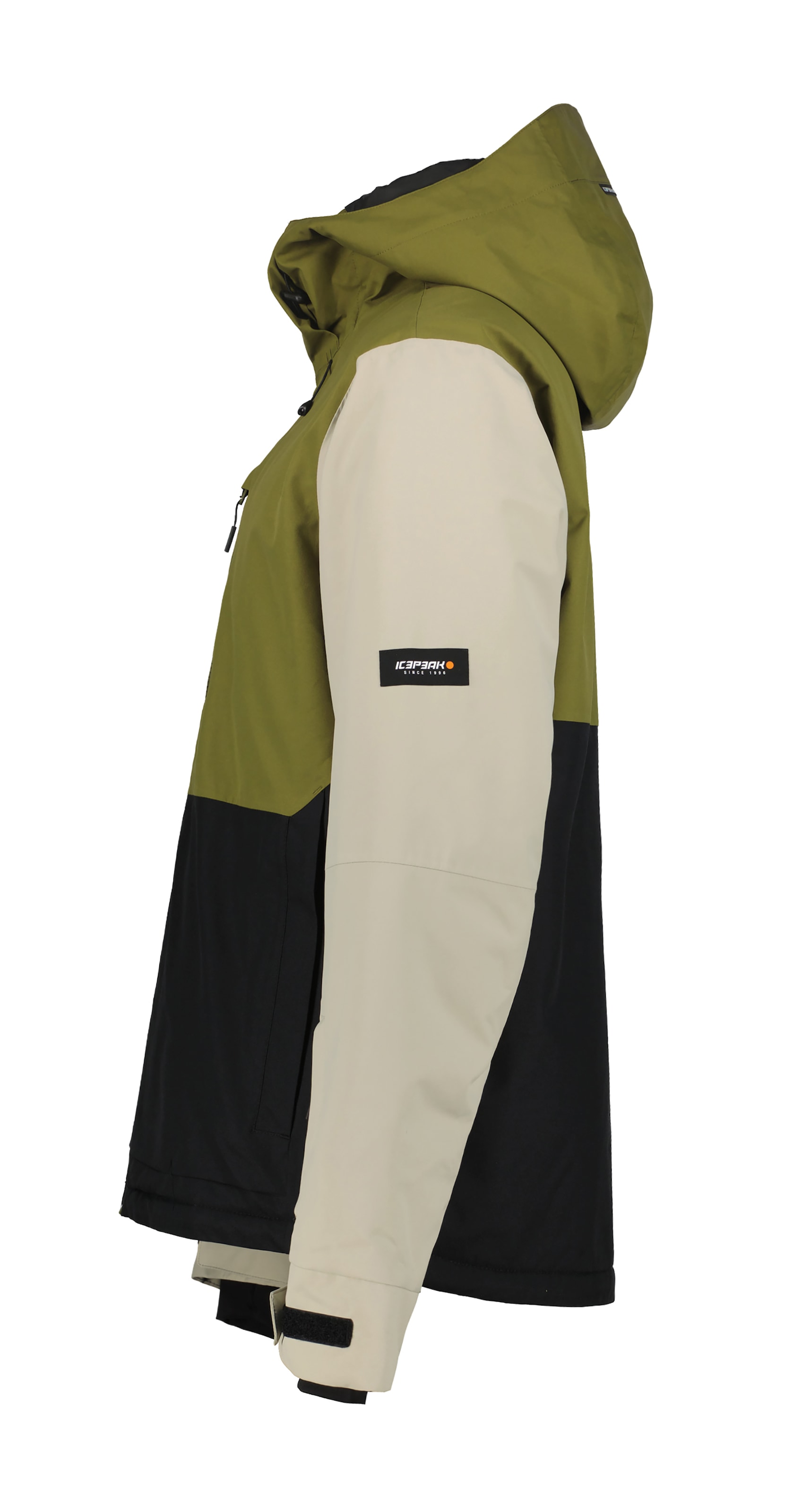 Icepeak »ICEPEAK CHESTER« 1 Stk. tlg. mit Kapuze mit kontrastfarbenen Logoschriftzügen