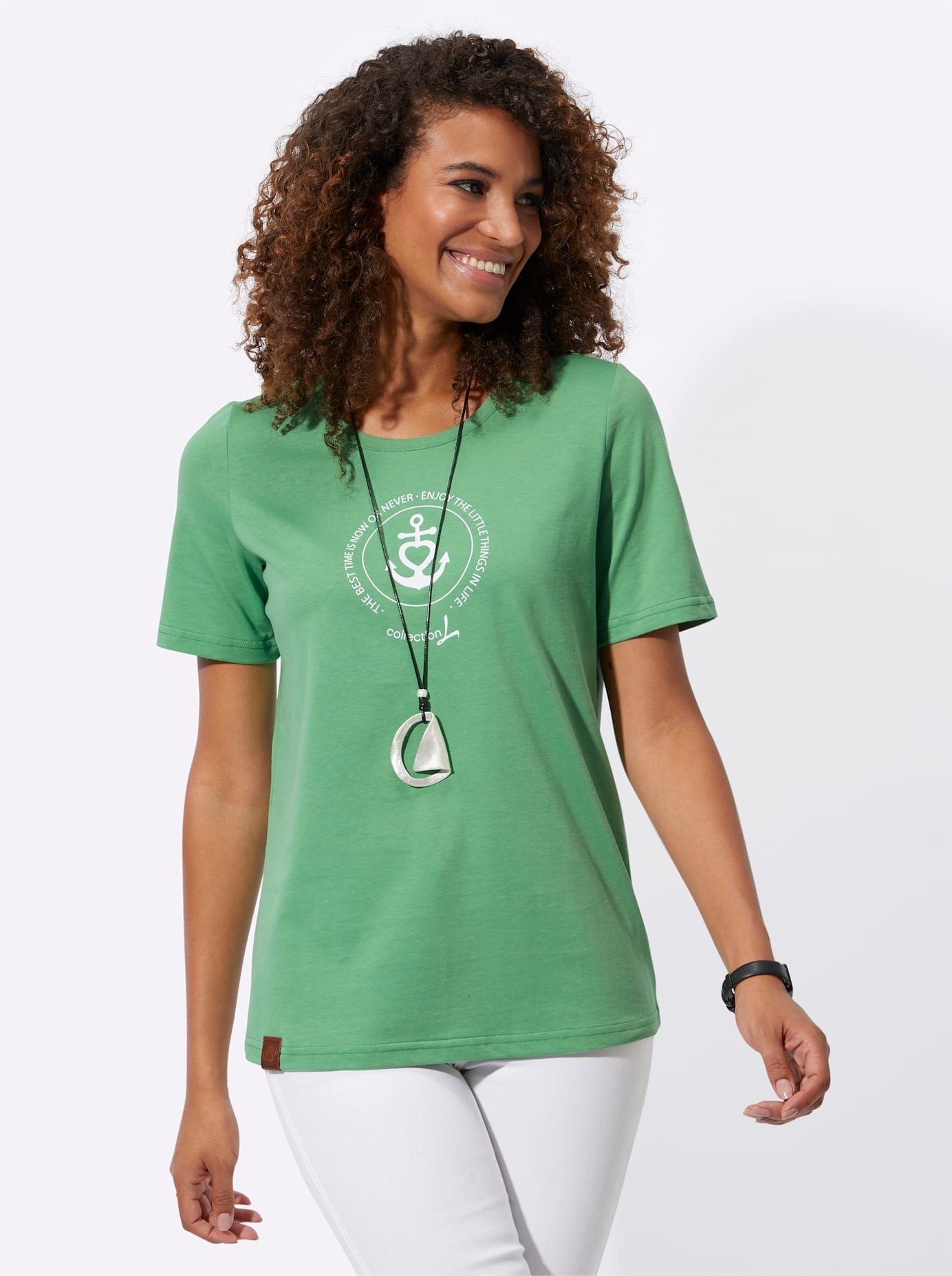 Casual Looks Rundhalsshirt »Shirt«, (1 tlg.)