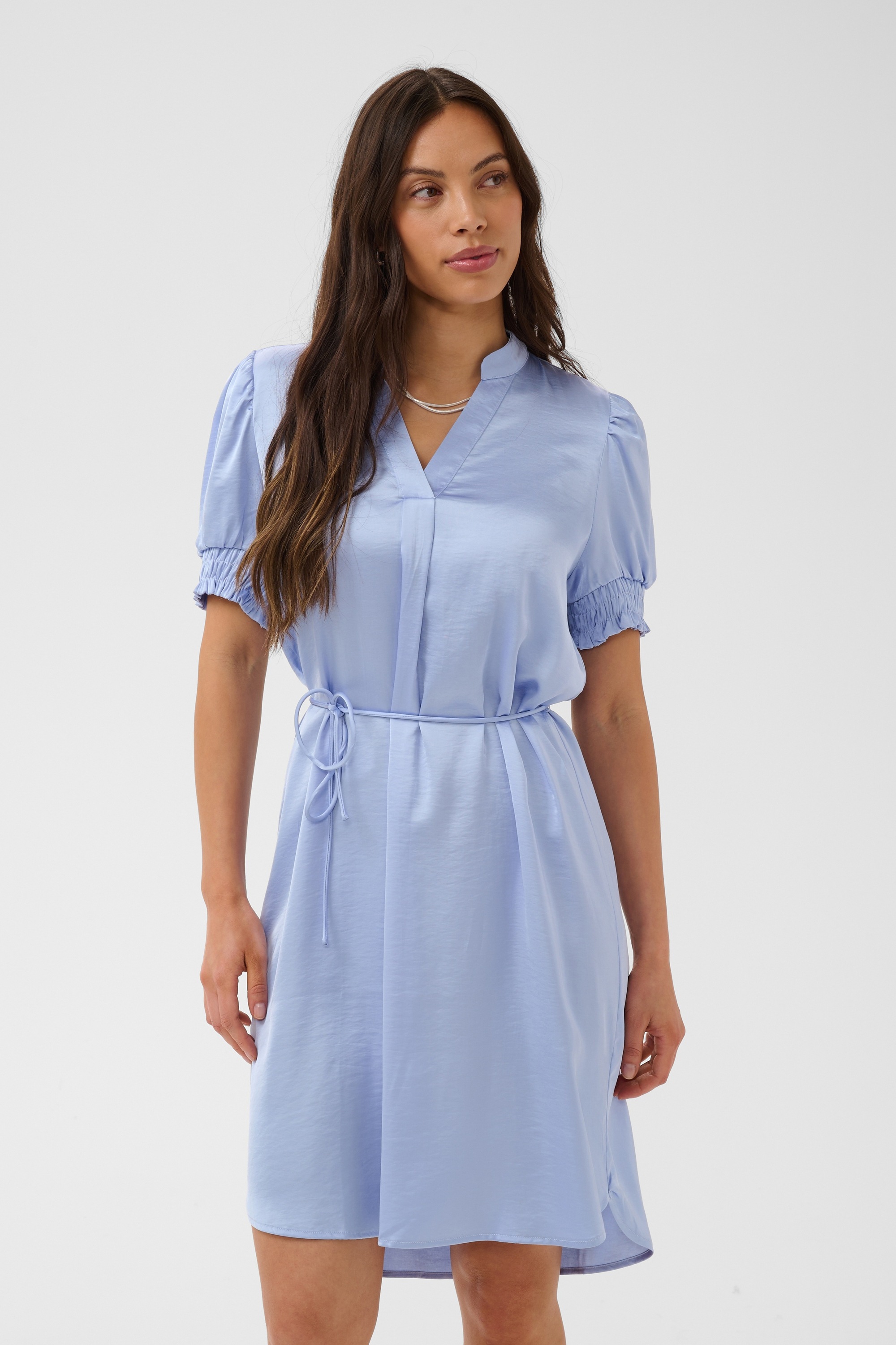 Saint Tropez Midikleid »Damen Kleid PananSZ«