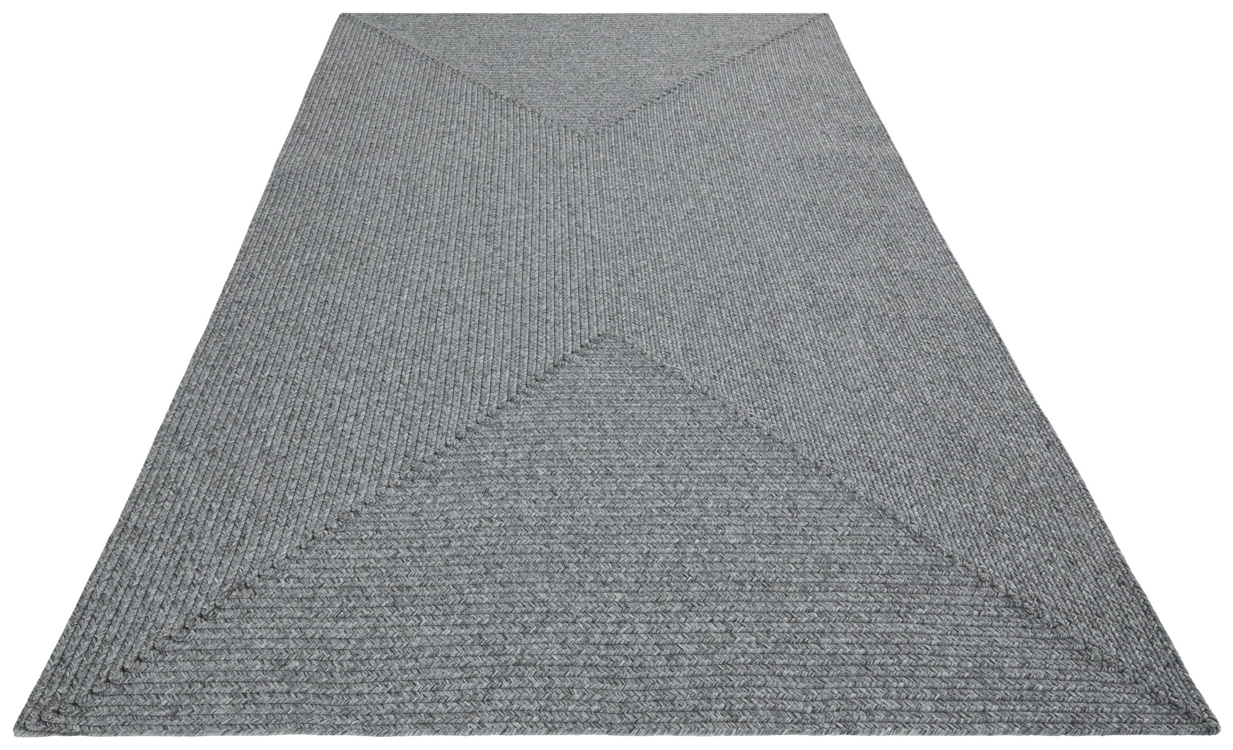 HANSE Home Teppich »Trenzado«, rechteckig, 10 mm Höhe, In- & Outdoor, Handmade-Look, Läufer, Wetterfest, Balkon, Wohnzimmer