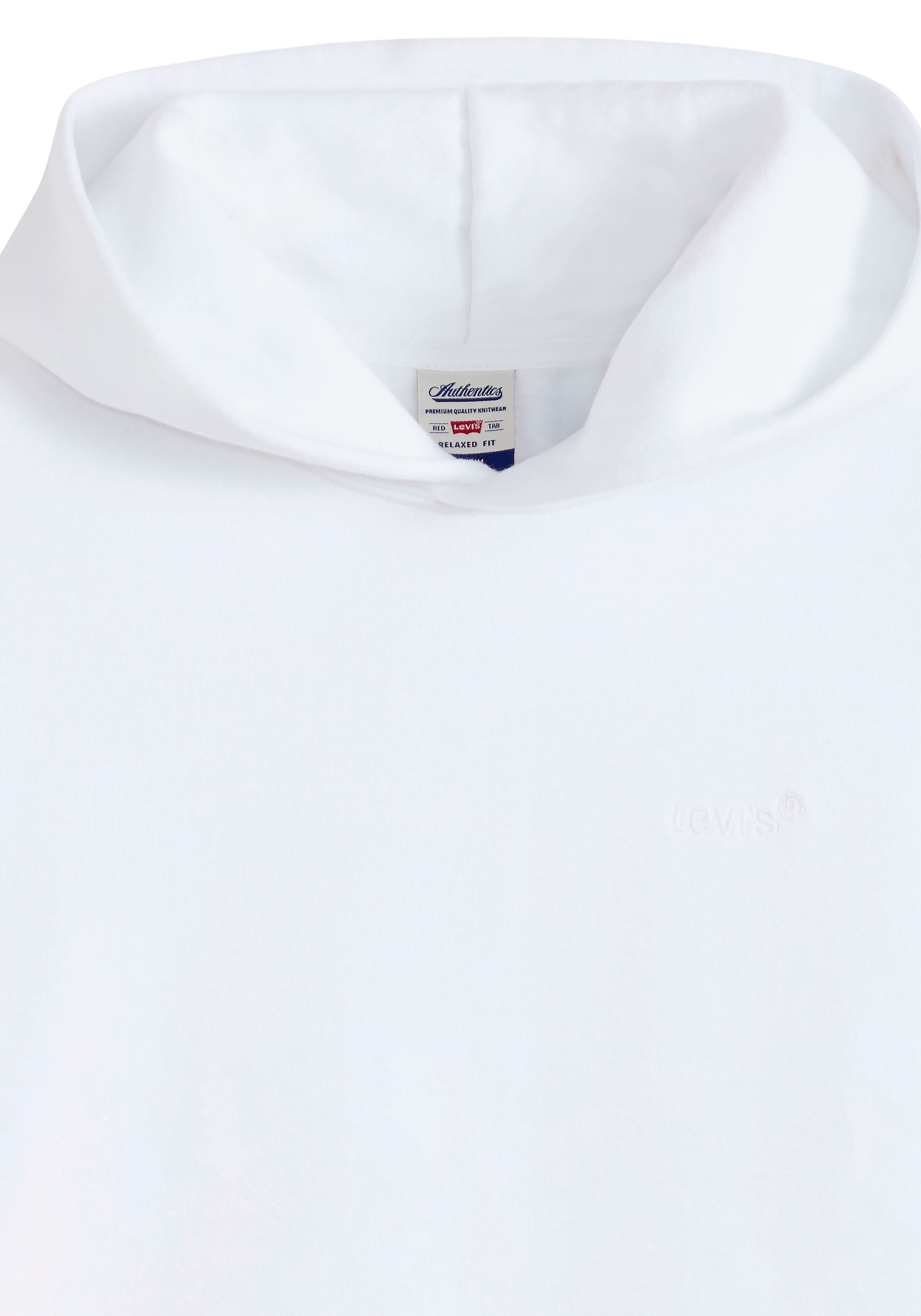 Levi's® Hoodie »THE AUTHENTIC HOODIE«, mit kleiner Ton-in-Ton Logostickerei auf der Brust
