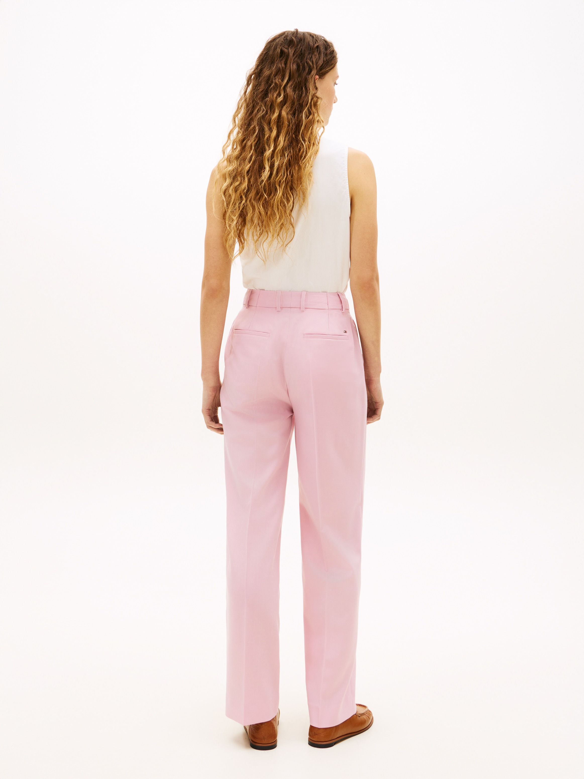 Tommy Hilfiger Anzughose »TIMELESS WOOL RLXD STRT PANT«  mit Wolle