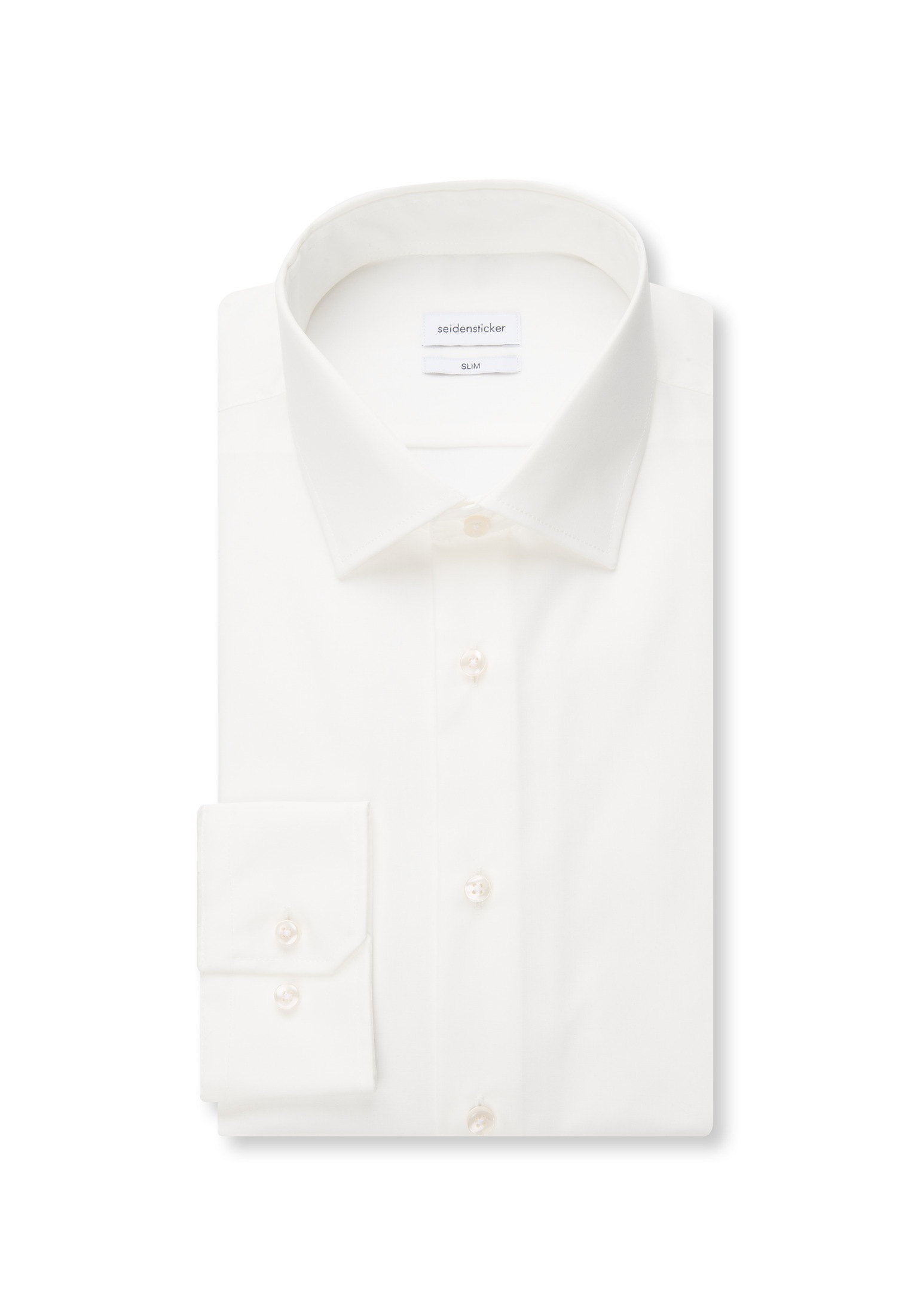 seidensticker Businesshemd »Schwarze Rose« Slim 1/1 Kentkragen Uni