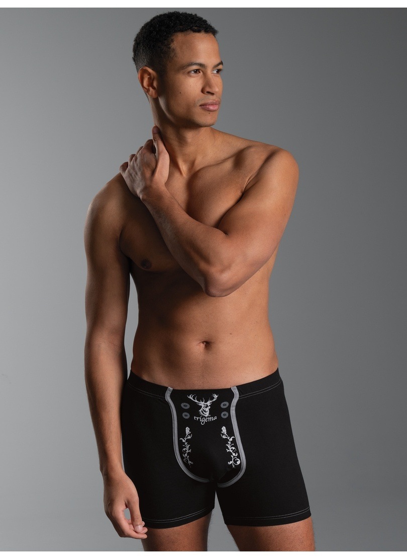 Trigema Boxer »TRIGEMA Pants mit Hirsch« 1 Stk.