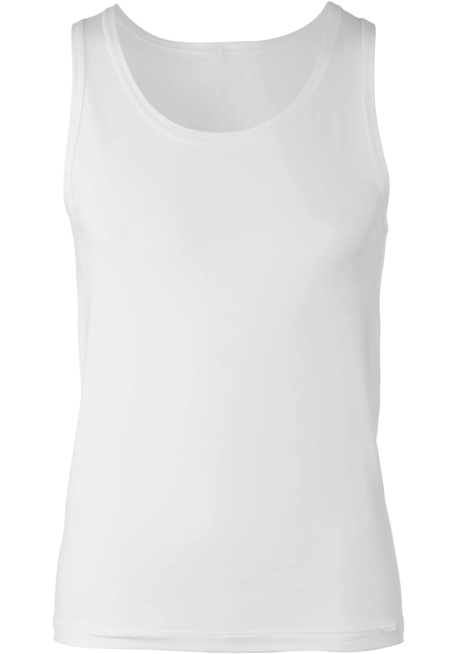 CALIDA Tanktop »Focus«, Rundhals, Single Jersey Qualität, elastisch, schnelltrocknend