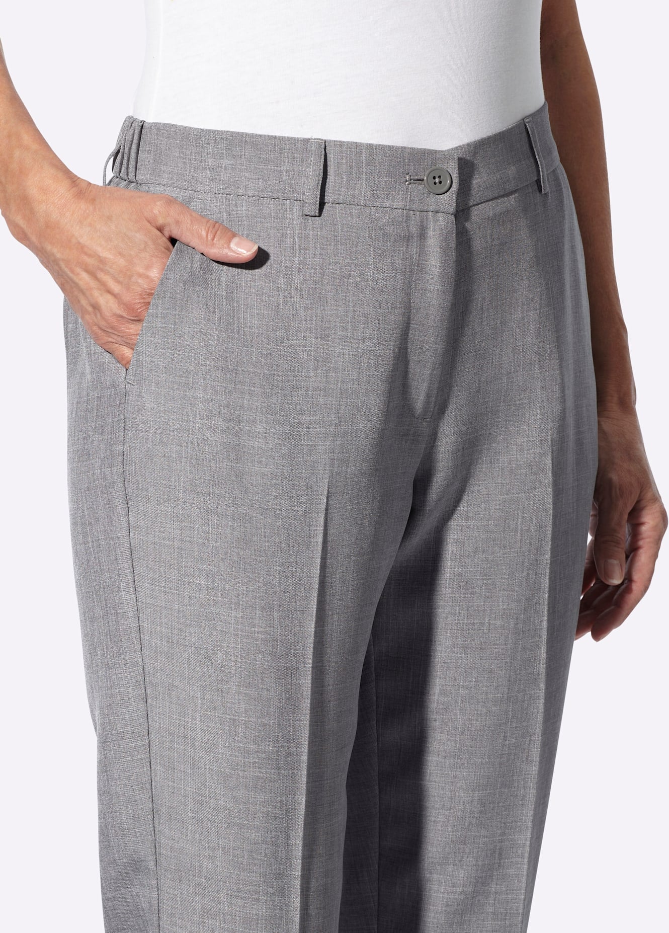 Classic Basics Bügelfaltenhose