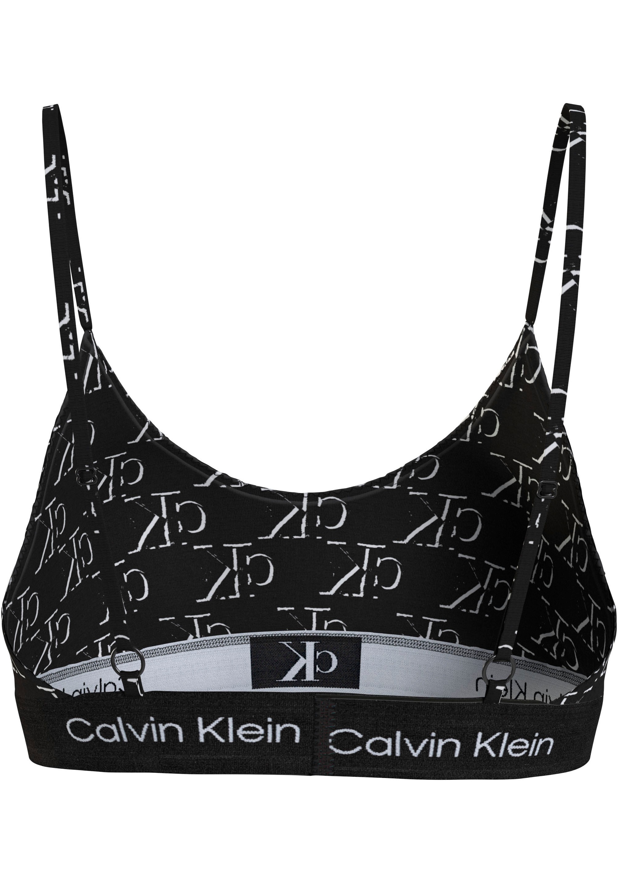 Calvin Klein Underwear Bralette »UNLINED BRALETTE«, mit klassischem CK-Logobund