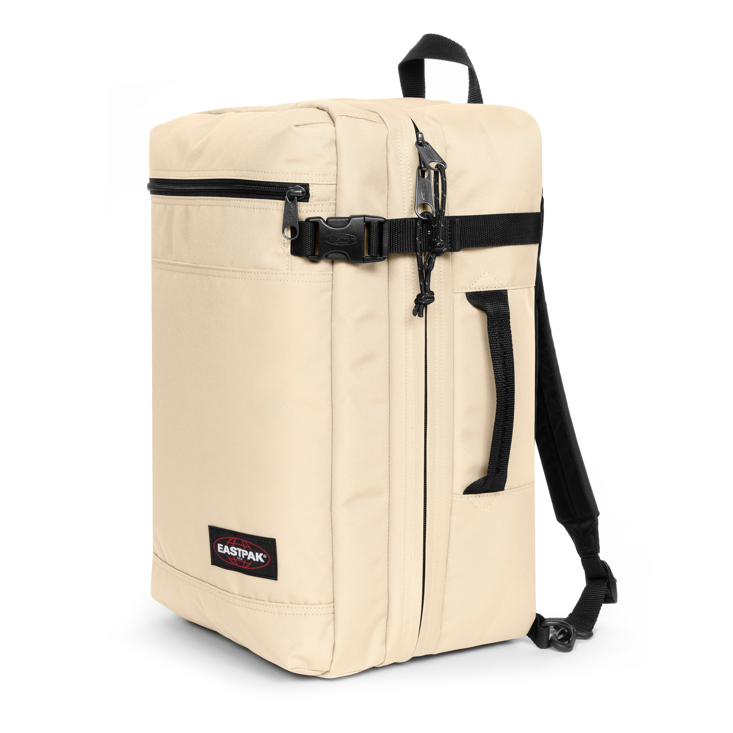 Eastpak Freizeitrucksack »TRANSIT'R PACK Cloth Beige« Reisetasche Sporttasche Reisegepäck Duffle-Tasche